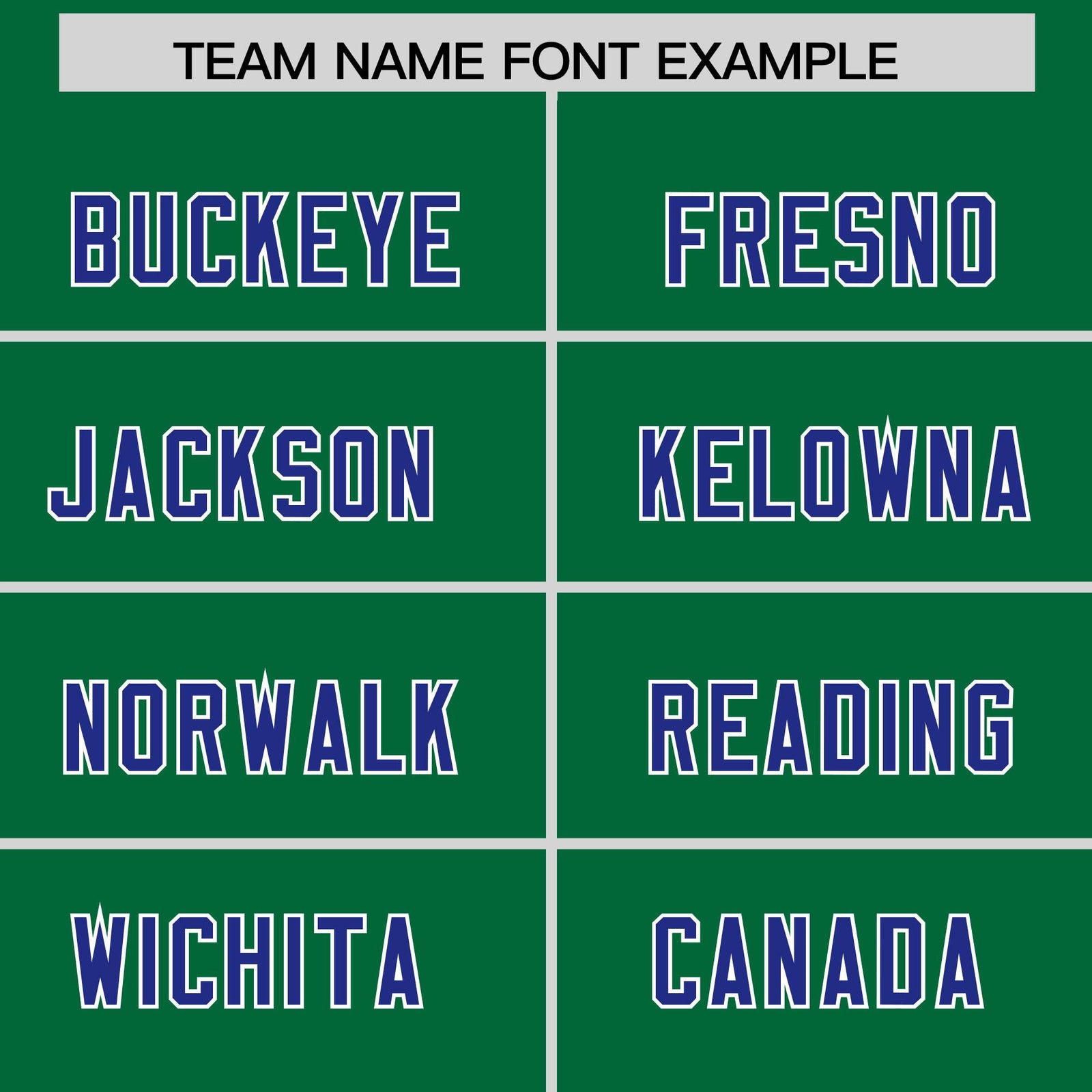 Custom Kelly Green Royal and White Side Stripe Pattern Authentic Football Jersey