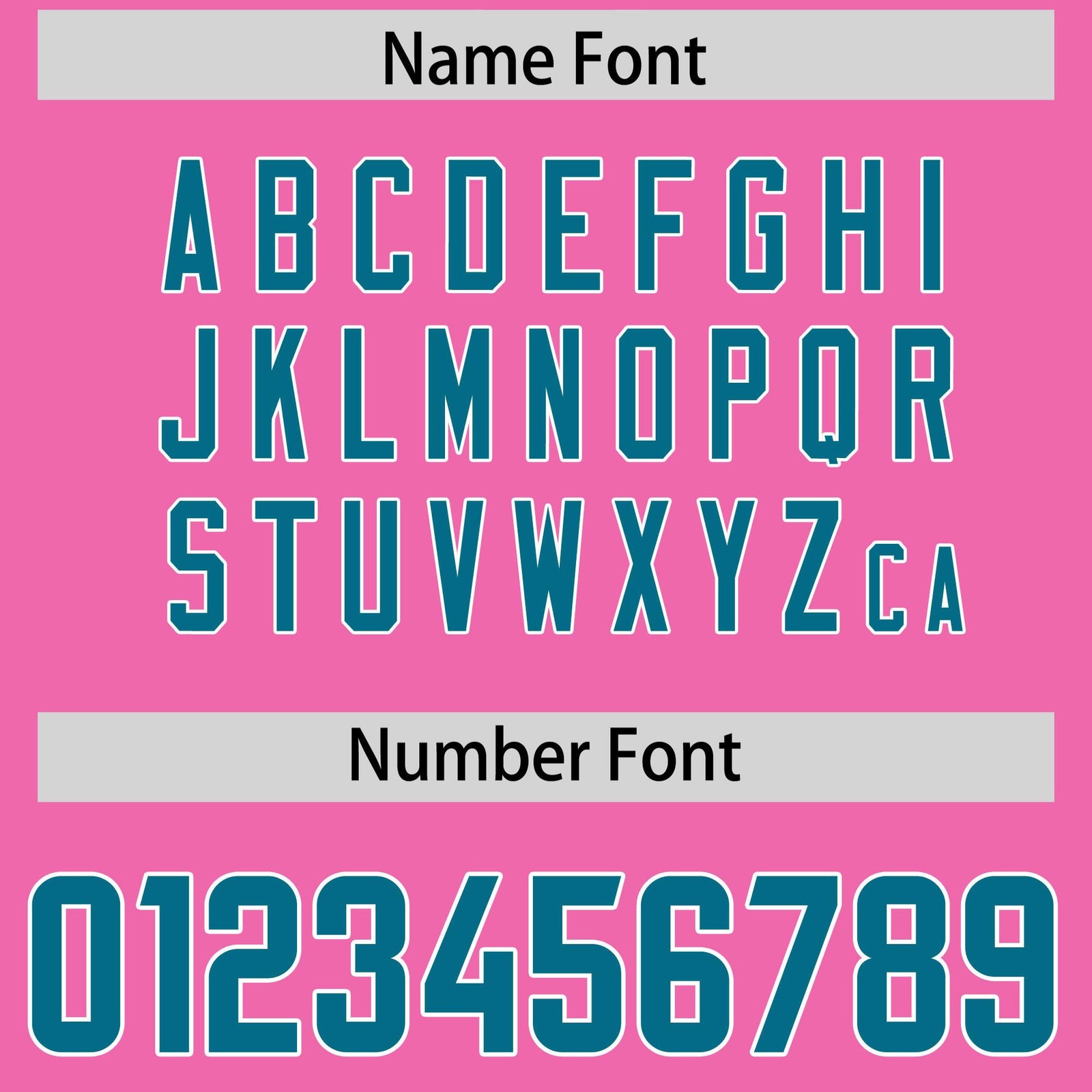 Custom Pink Aqua and White Side Stripe Pattern Authentic Football Jersey