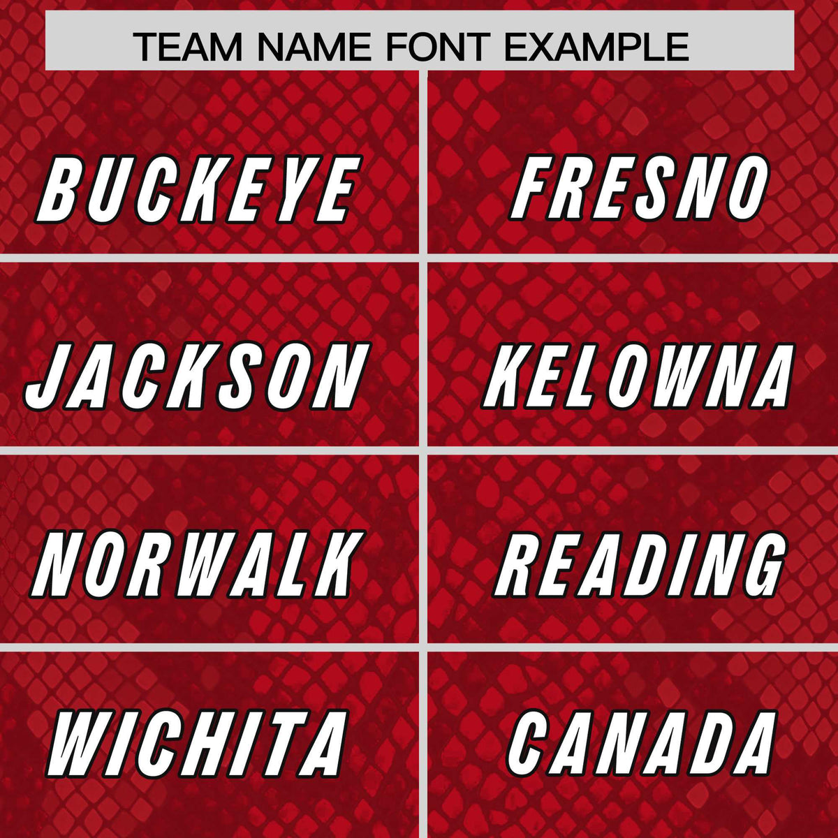 Custom Red Personalized Snakeskin Graffiti Pattern Authentic Football Jersey