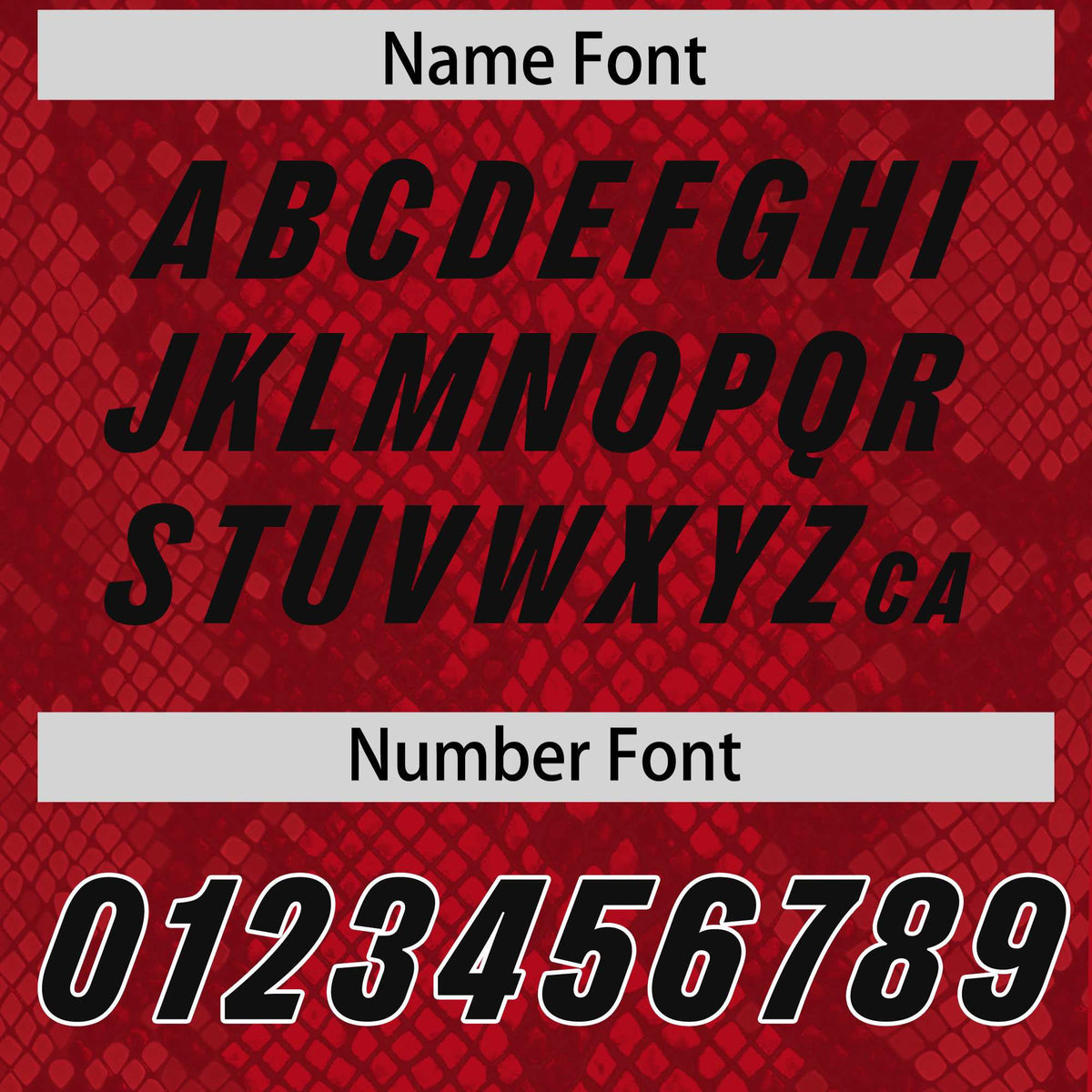 Custom Red Personalized Snakeskin Graffiti Pattern Authentic Football Jersey