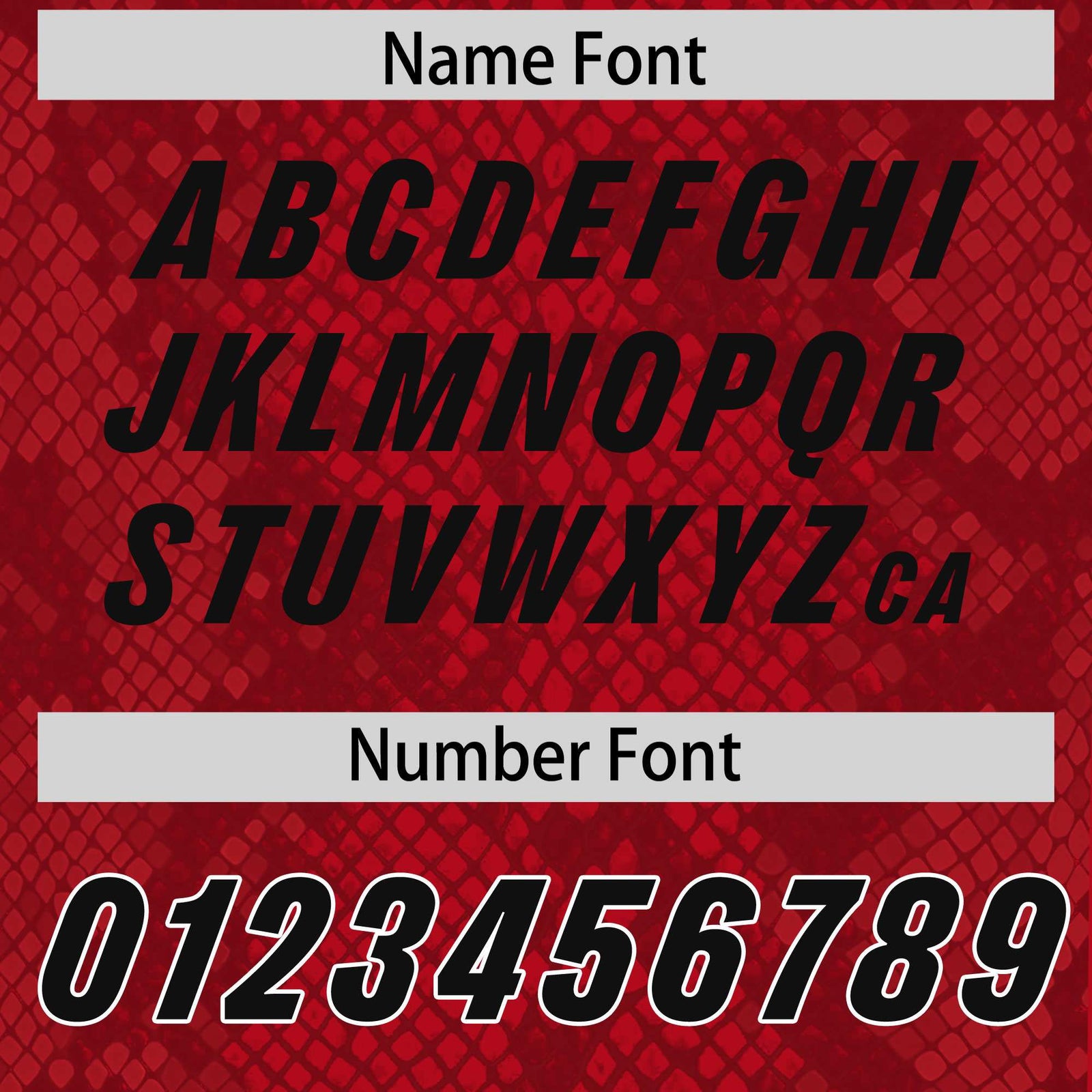 Custom Red Personalized Snakeskin Graffiti Pattern Authentic Football Jersey