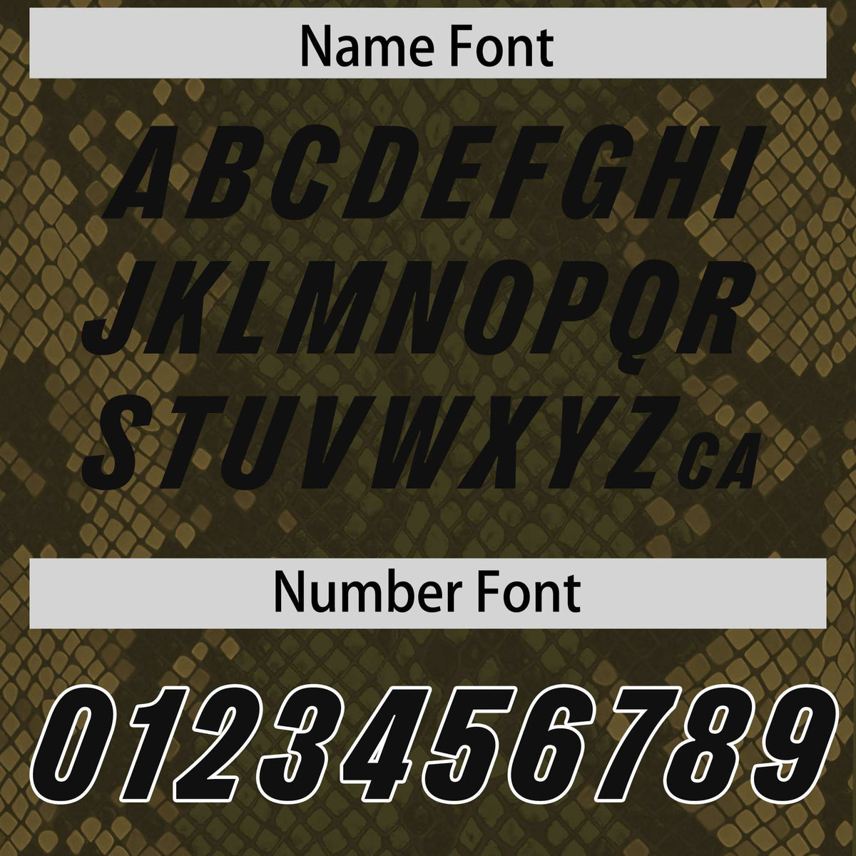 Custom Olive Personalized Snakeskin Graffiti Pattern Authentic Football Jersey