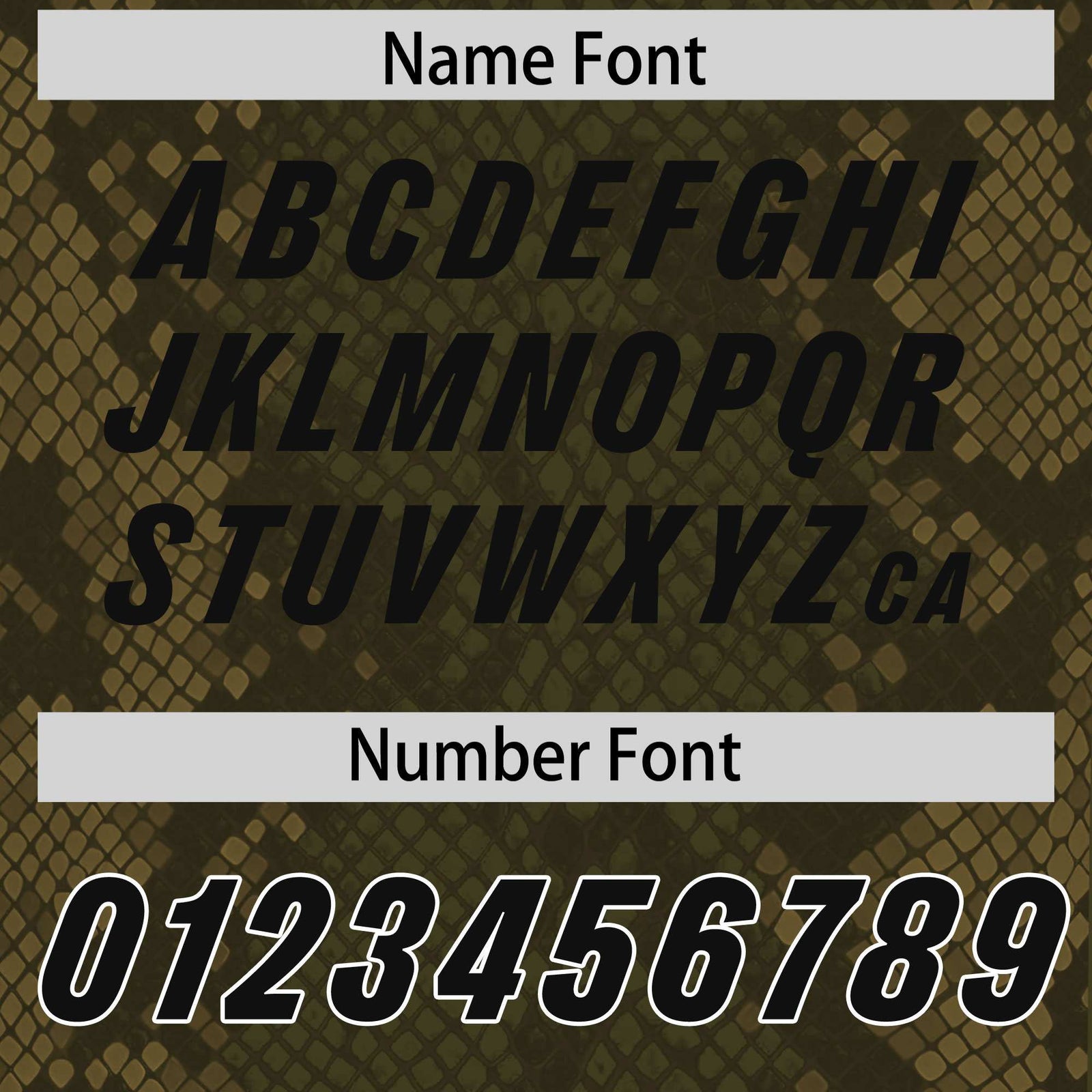 Custom Olive Personalized Snakeskin Graffiti Pattern Authentic Football Jersey