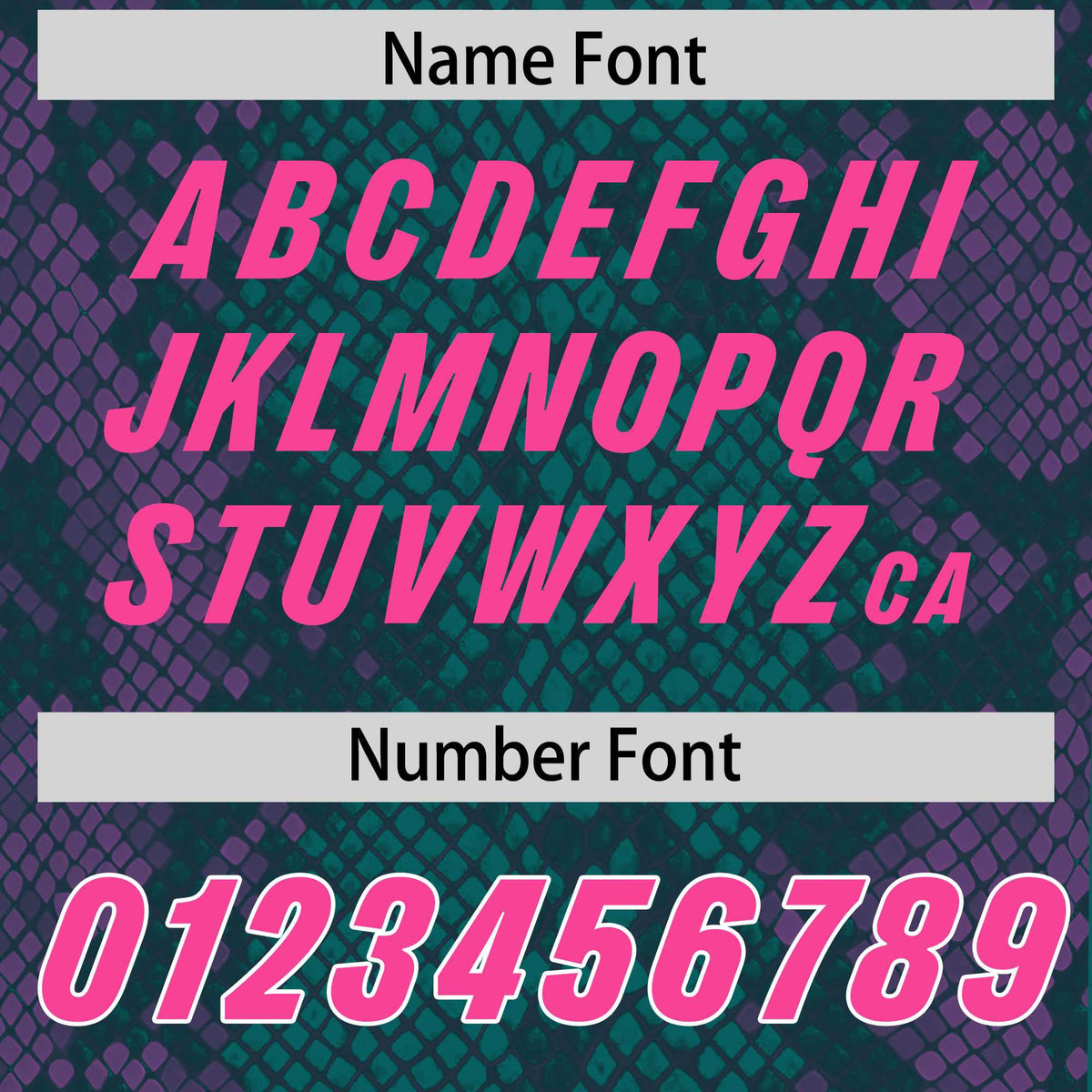 Custom Aqua Personalized Snakeskin Graffiti Pattern Authentic Football Jersey