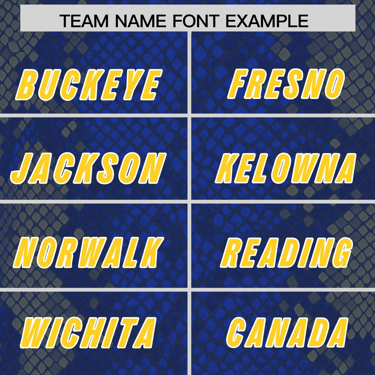 Custom Royal Personalized Snakeskin Graffiti Pattern Authentic Football Jersey