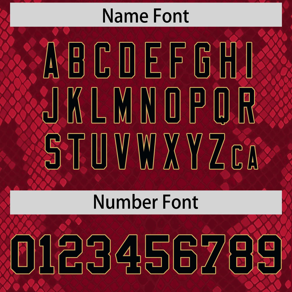 Custom Crimson Personalized Snakeskin Graffiti Pattern Authentic Football Jersey