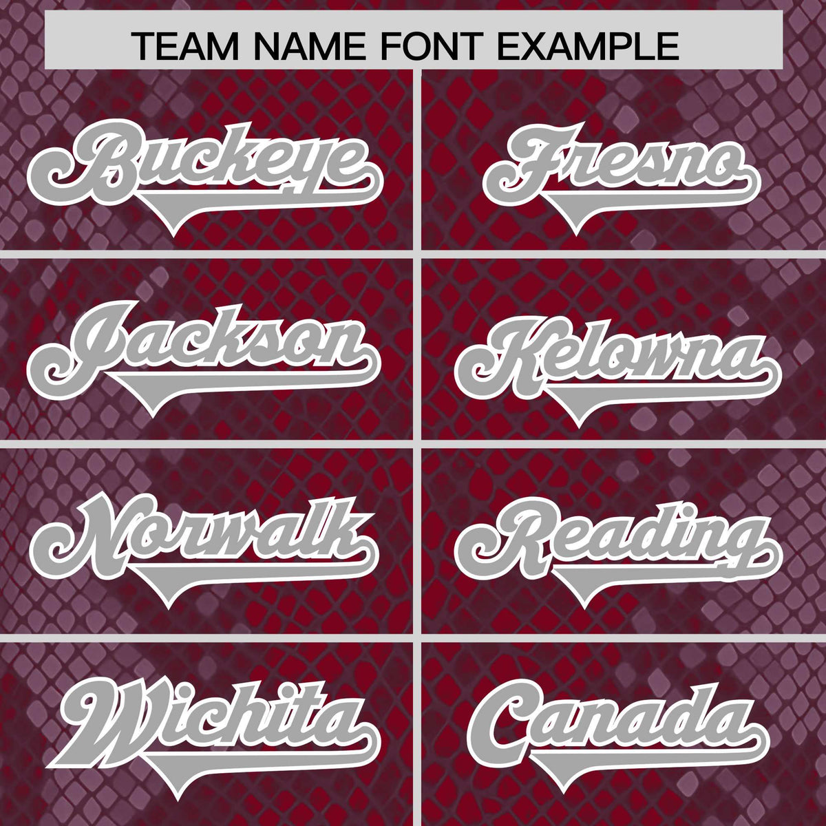 Custom Crimson Personalized Snakeskin Graffiti Pattern Authentic Football Jersey