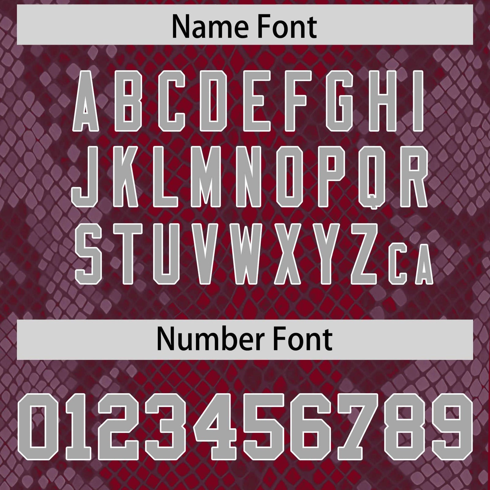 Custom Crimson Personalized Snakeskin Graffiti Pattern Authentic Football Jersey