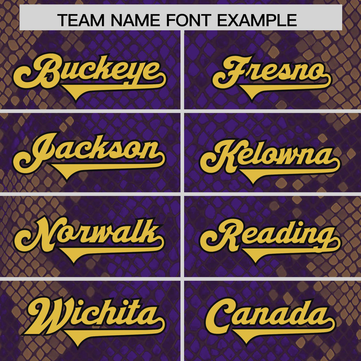 Custom Purple Personalized Snakeskin Graffiti Pattern Authentic Football Jersey