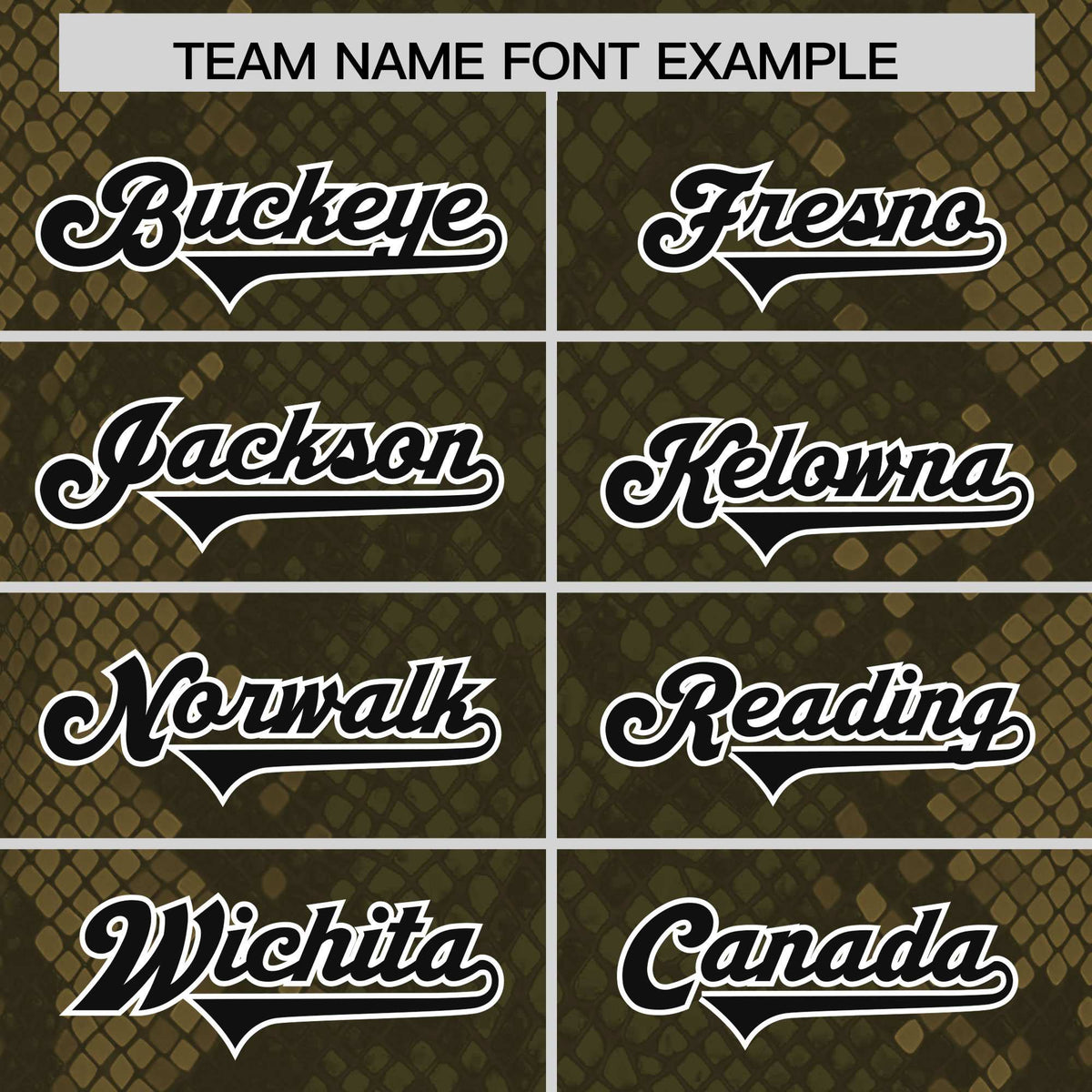 Custom Olive Personalized Snakeskin Graffiti Pattern Authentic Football Jersey