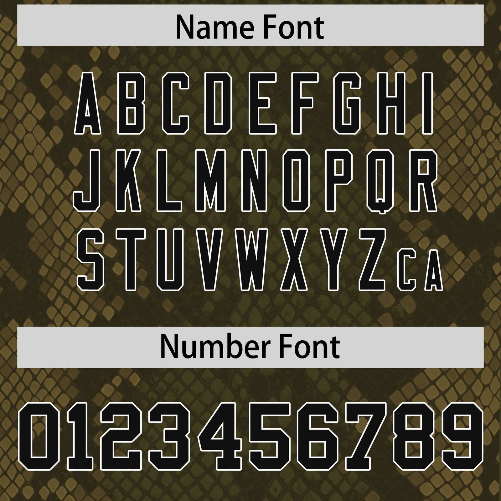 Custom Olive Personalized Snakeskin Graffiti Pattern Authentic Football Jersey