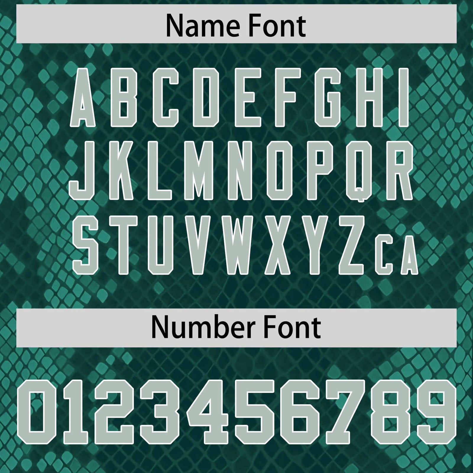 Custom Midnight Green Personalized Snakeskin Graffiti Pattern Authentic Football Jersey