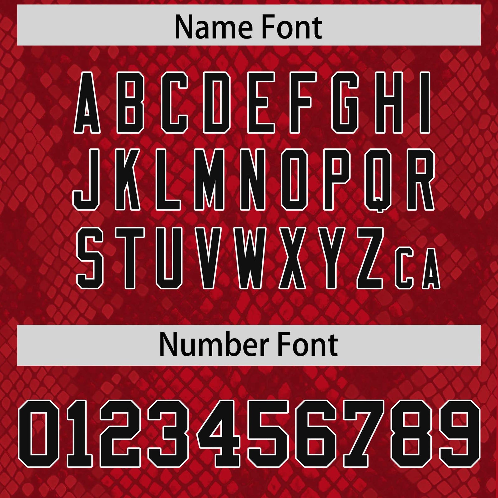 Custom Red Personalized Snakeskin Graffiti Pattern Authentic Football Jersey