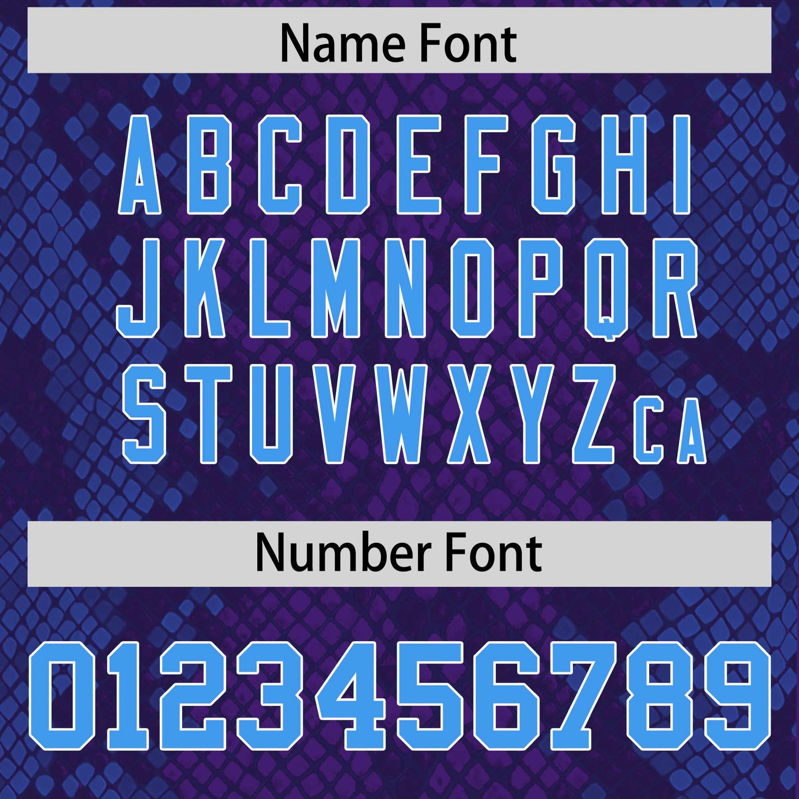 Custom Purple Personalized Snakeskin Graffiti Pattern Authentic Football Jersey