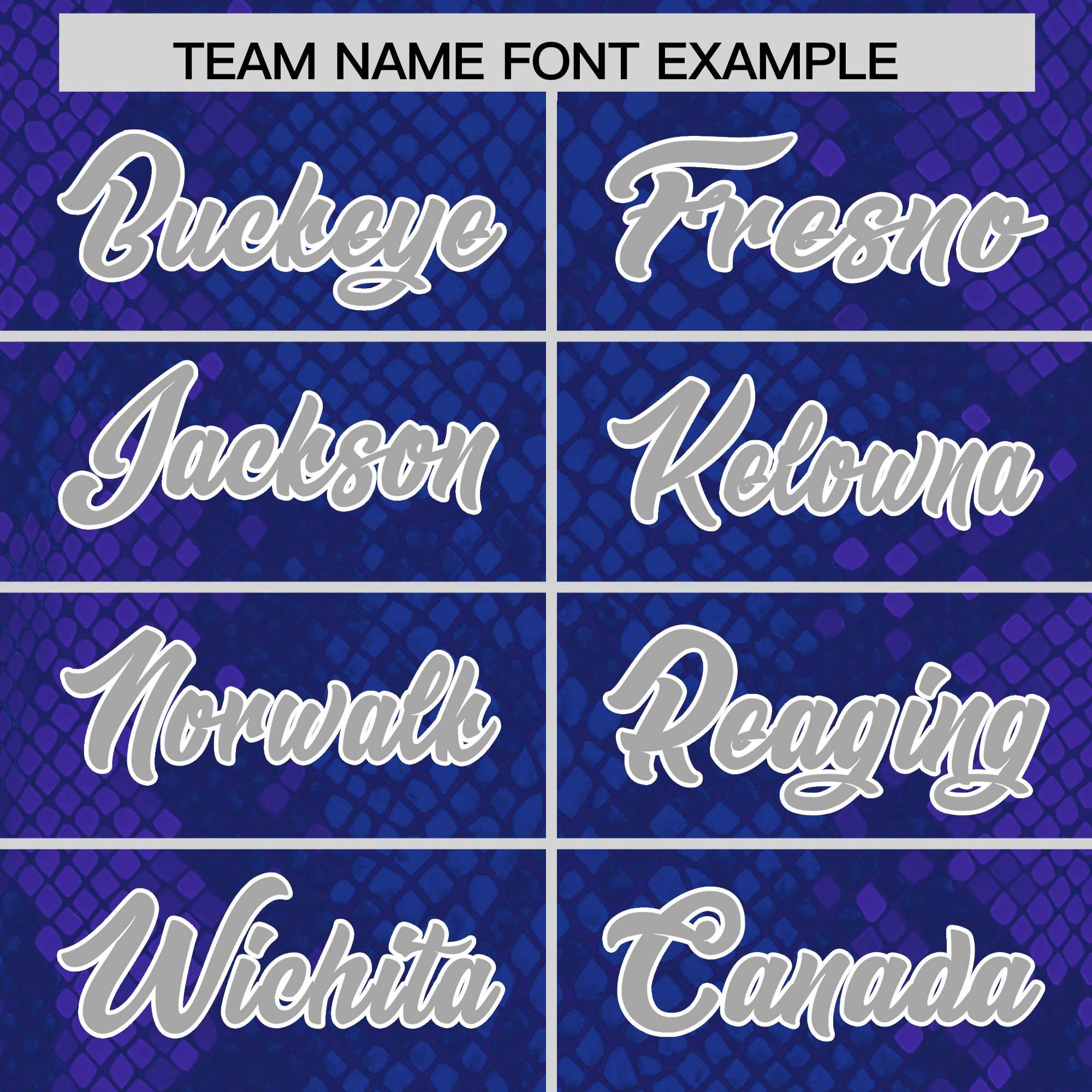 Custom Royal Personalized Snakeskin Graffiti Pattern Authentic Football Jersey