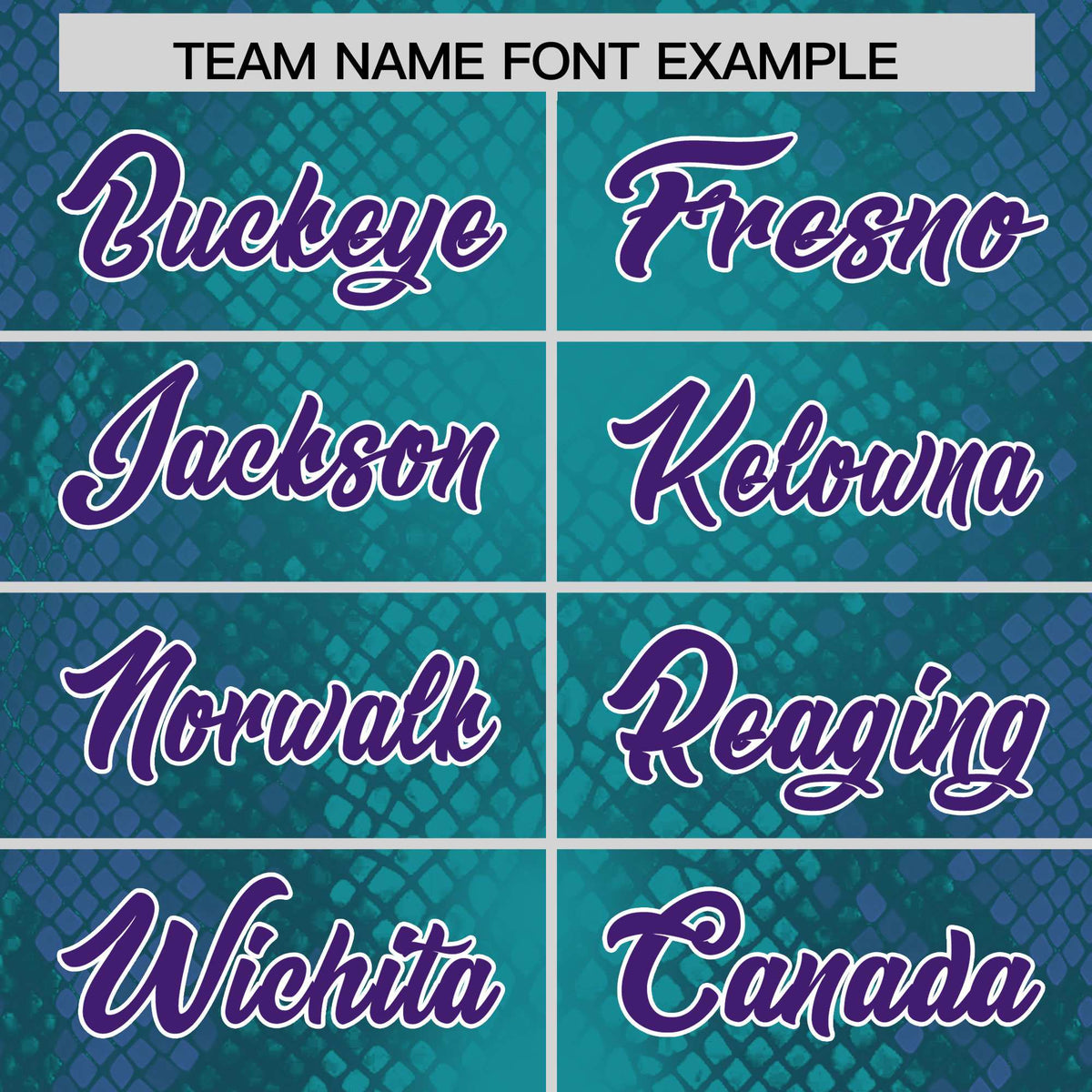 Custom Aqua Personalized Snakeskin Graffiti Pattern Authentic Football Jersey