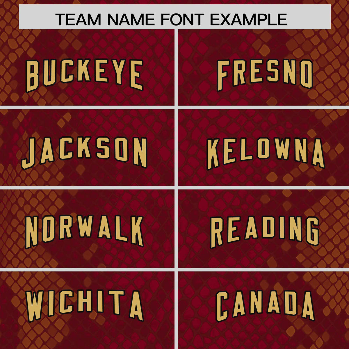 Custom Crimson Personalized Snakeskin Graffiti Pattern Authentic Football Jersey