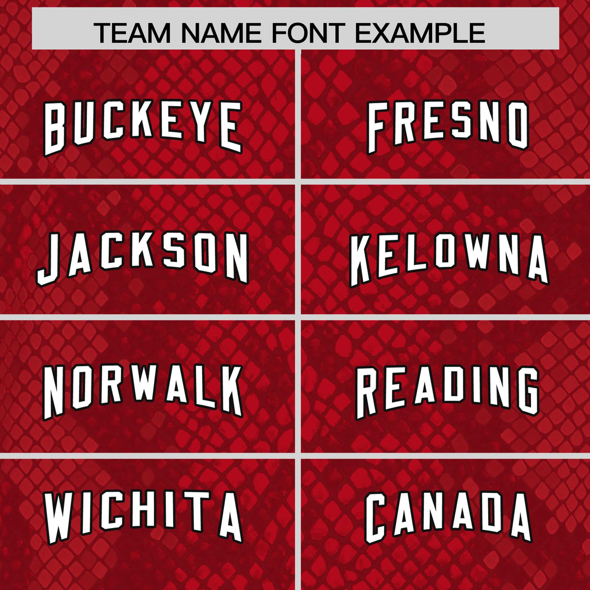 Custom Red Personalized Snakeskin Graffiti Pattern Authentic Football Jersey