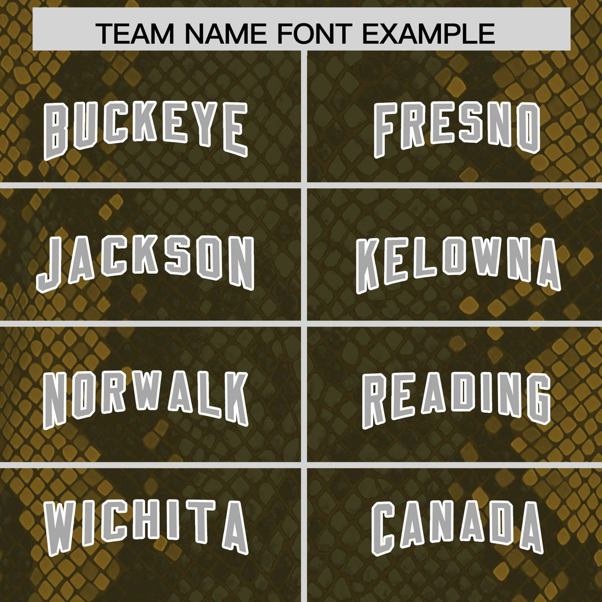 Custom Olive Personalized Snakeskin Graffiti Pattern Authentic Football Jersey