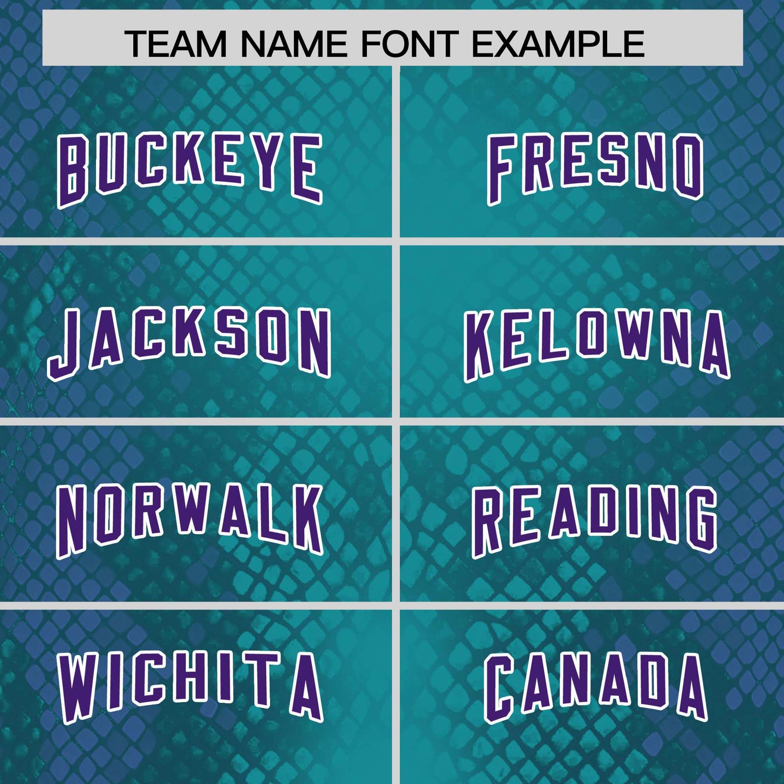 Custom Aqua Personalized Snakeskin Graffiti Pattern Authentic Football Jersey