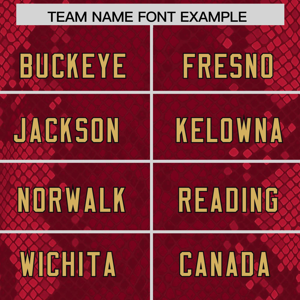 Custom Crimson Personalized Snakeskin Graffiti Pattern Authentic Football Jersey