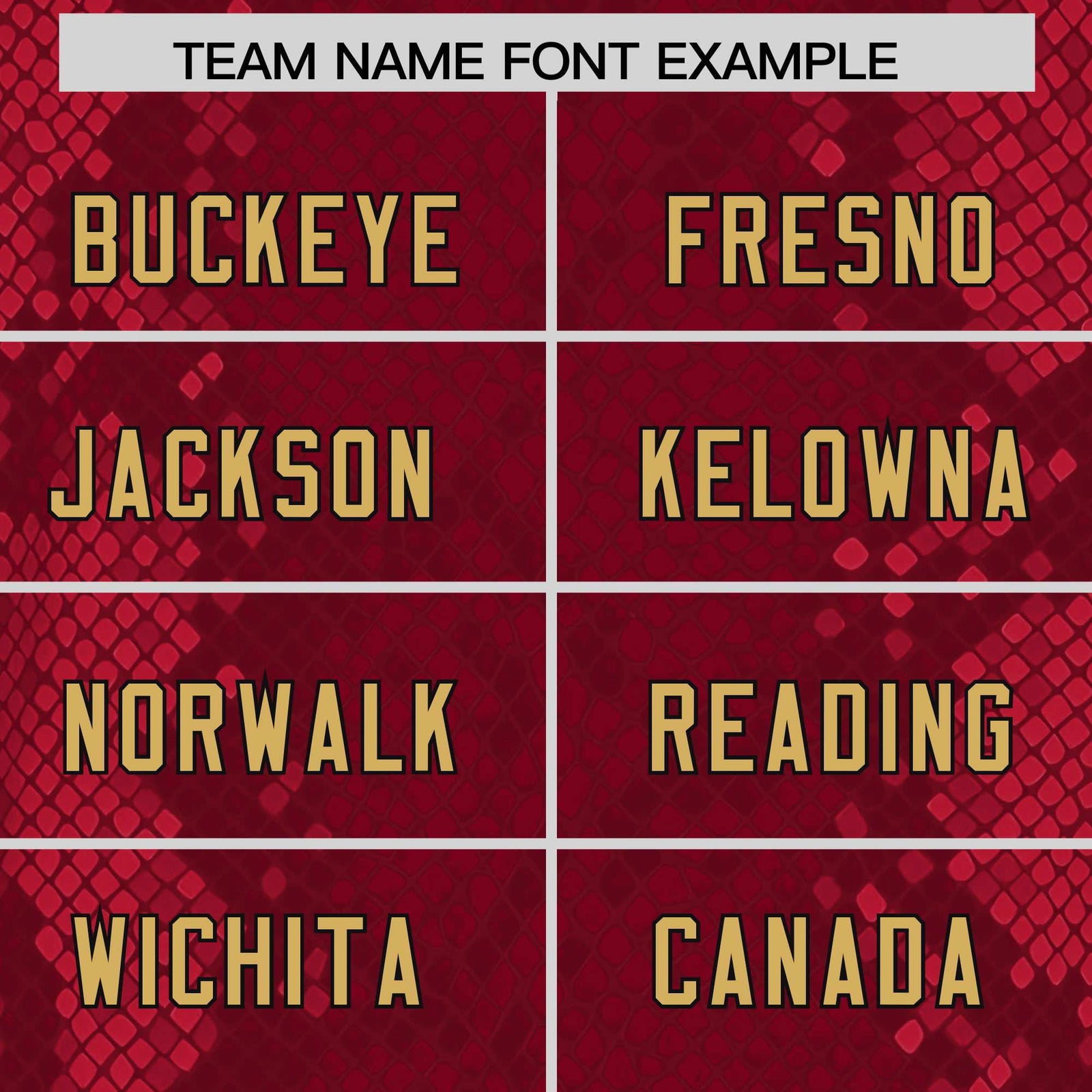 Custom Crimson Personalized Snakeskin Graffiti Pattern Authentic Football Jersey