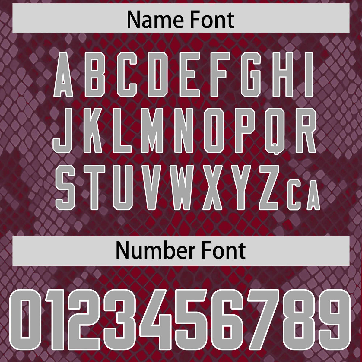 Custom Crimson Personalized Snakeskin Graffiti Pattern Authentic Football Jersey