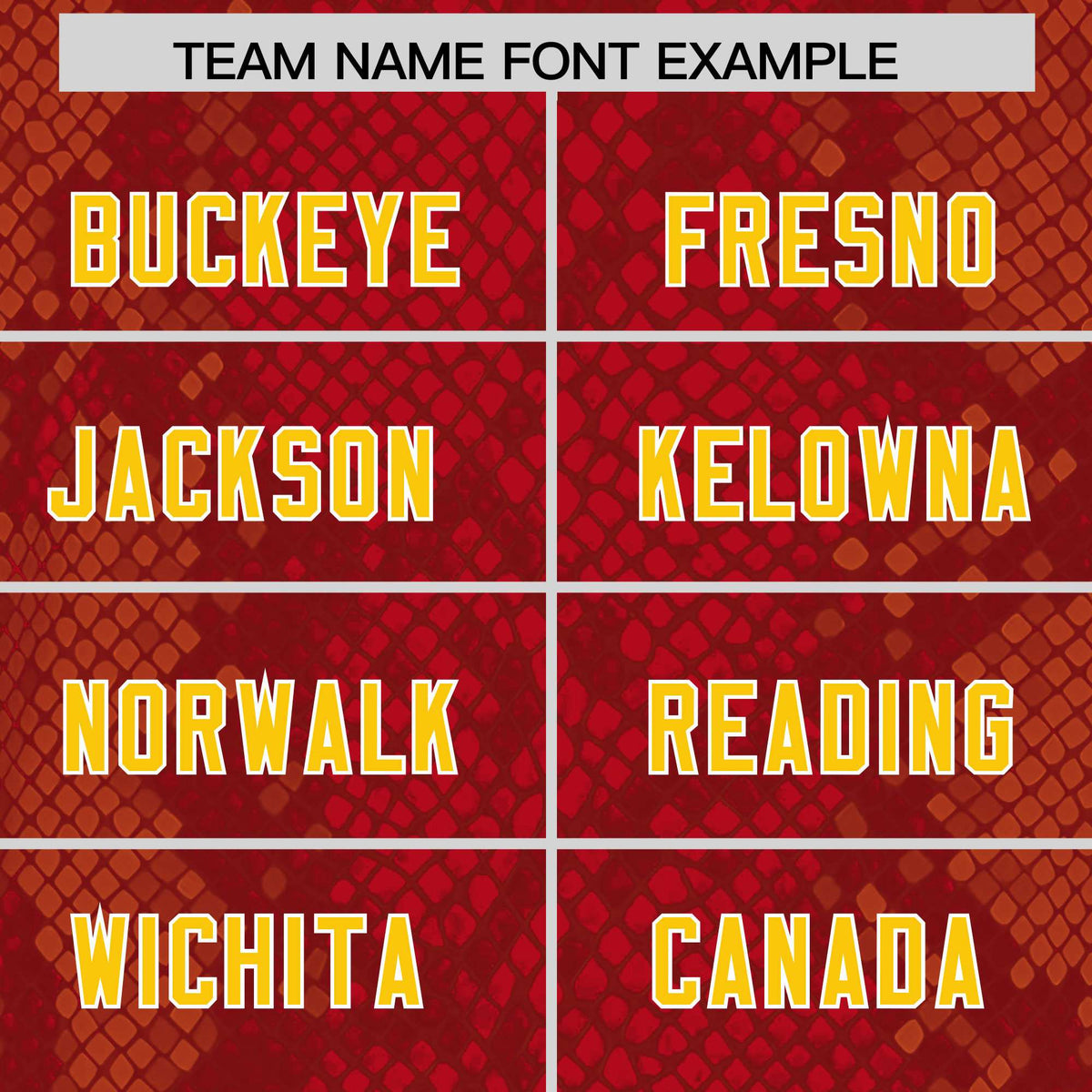 Custom Red Personalized Snakeskin Graffiti Pattern Authentic Football Jersey