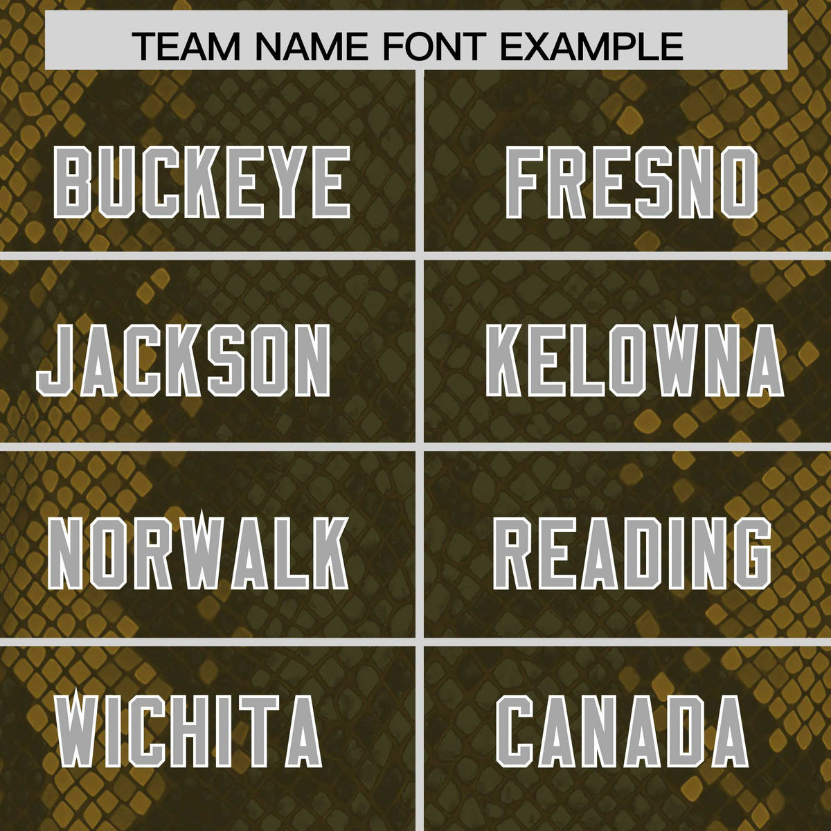 Custom Olive Personalized Snakeskin Graffiti Pattern Authentic Football Jersey