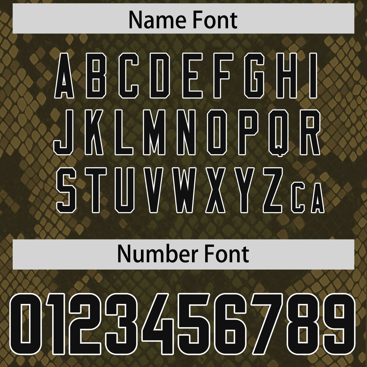 Custom Olive Personalized Snakeskin Graffiti Pattern Authentic Football Jersey