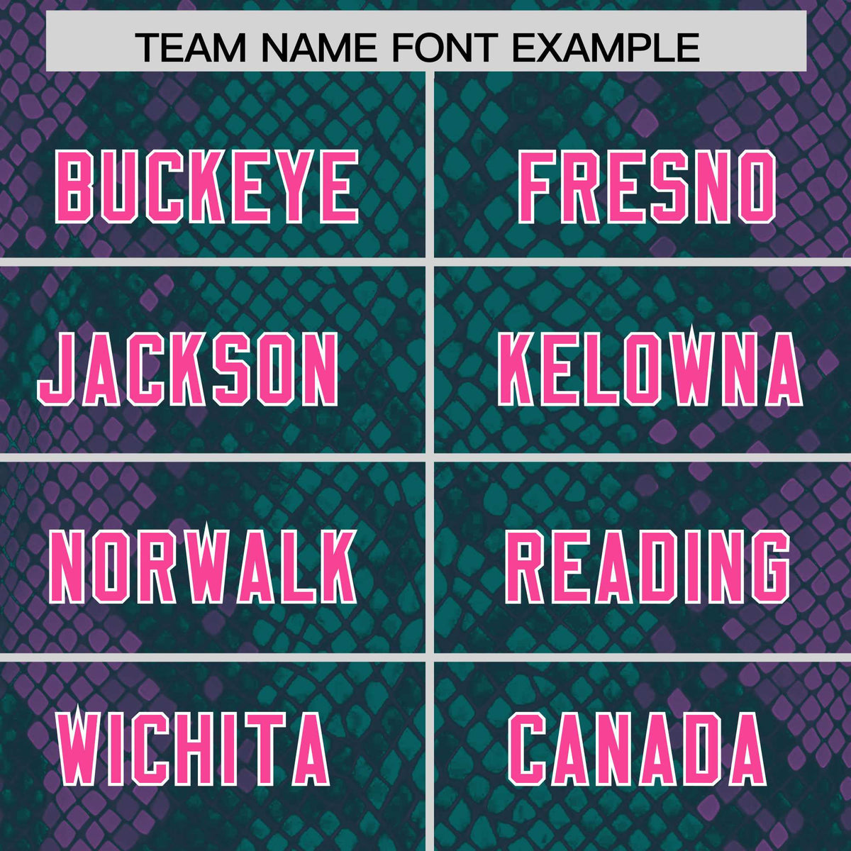 Custom Aqua Personalized Snakeskin Graffiti Pattern Authentic Football Jersey