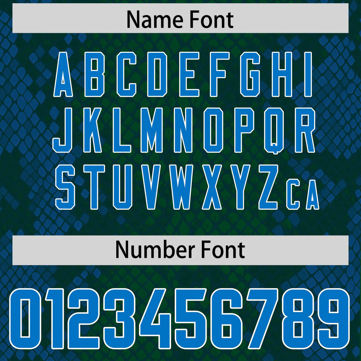 Custom Green Personalized Snakeskin Graffiti Pattern Authentic Football Jersey