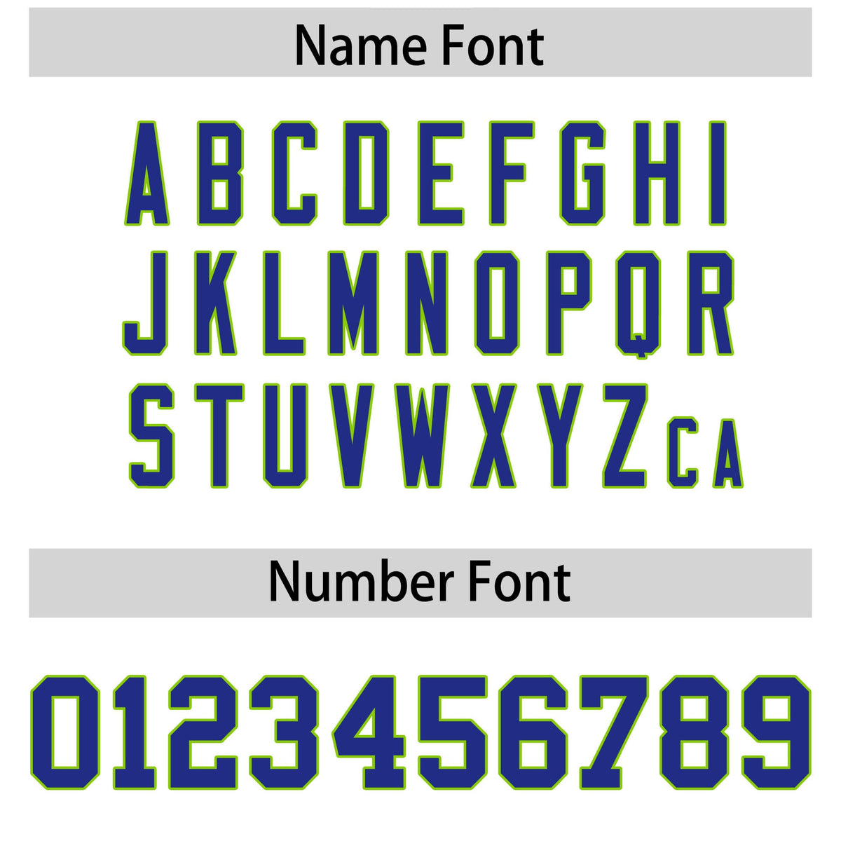 Custom Flag Football Jersey | White Neon Green Color Block For Youth &amp; Men | Add Name, Number &amp; Logo | KXKSHOP