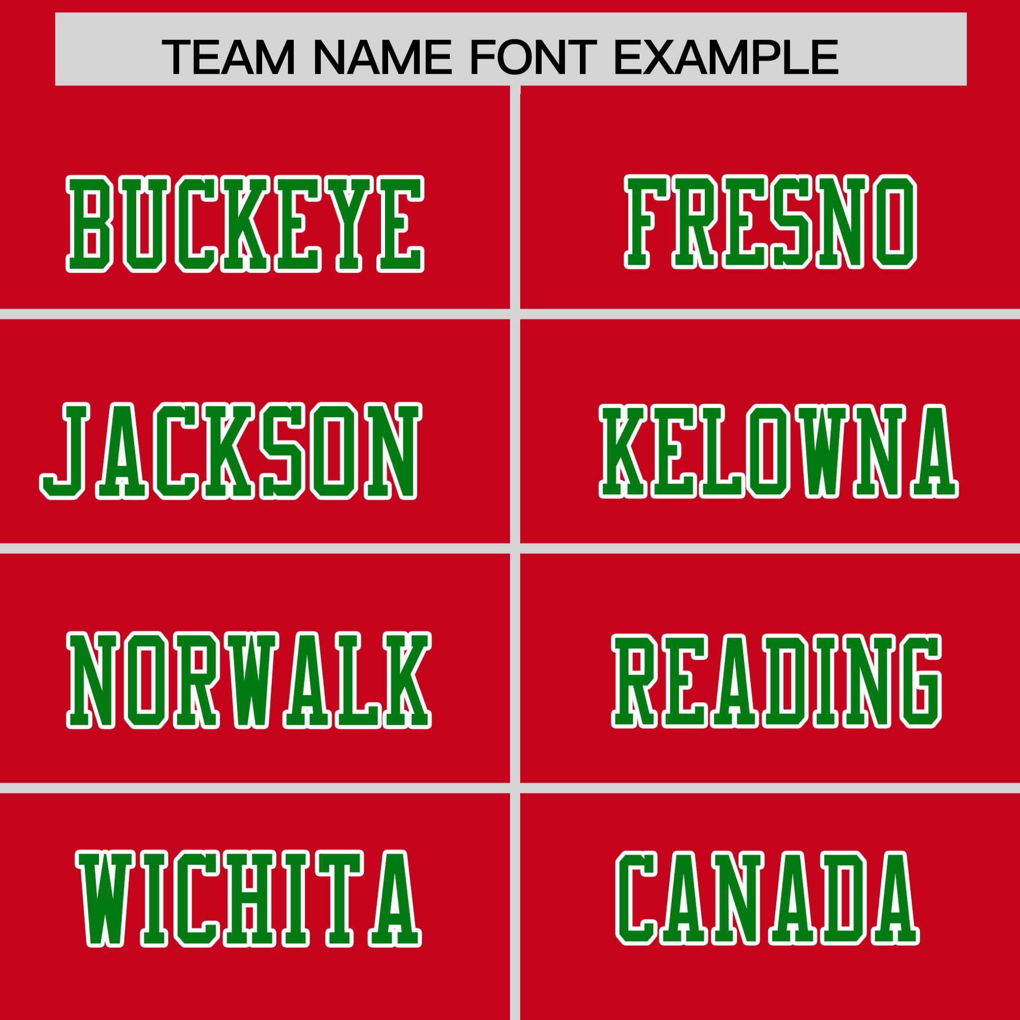 Custom Flag Football Jersey | Red Kelly Green Color Block For Youth & Men | Add Name, Number & Logo | KXKSHOP