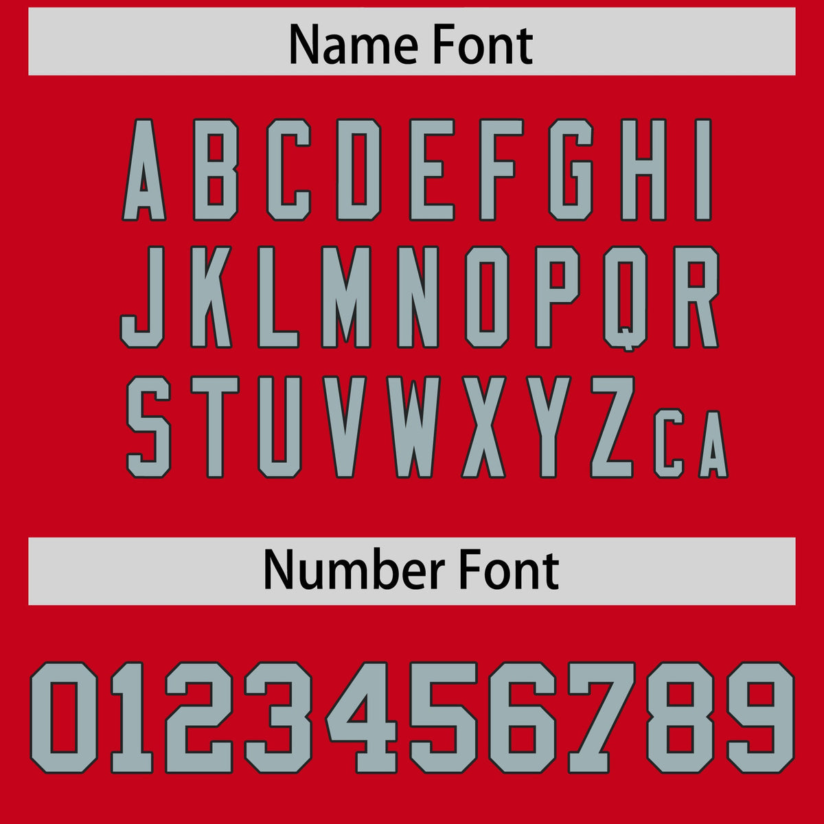 Custom Flag Football Jersey | Red Gray Color Block For Youth &amp; Men | Add Name, Number &amp; Logo | KXKSHOP