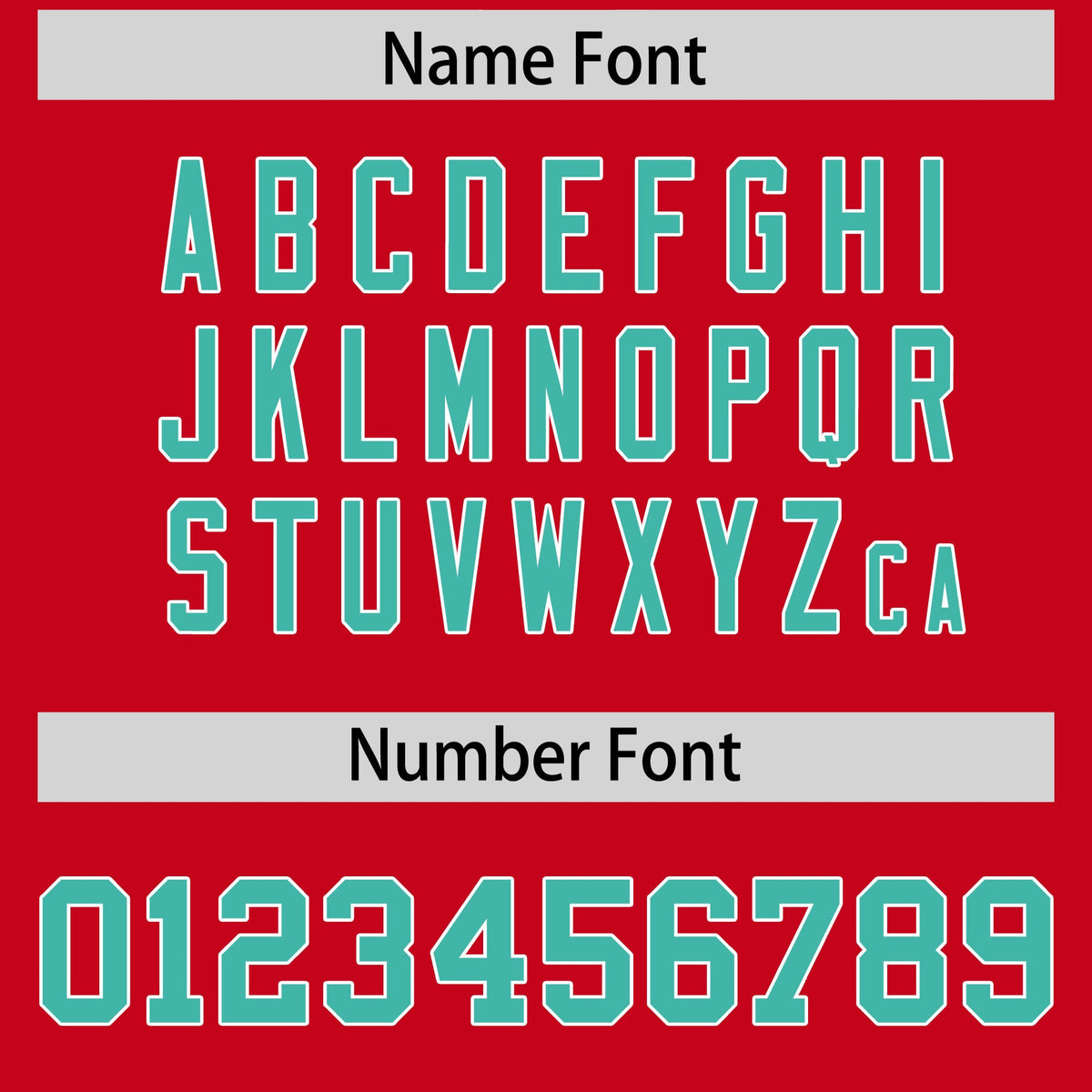 Custom Flag Football Jersey | Red Bright Green Color Block For Youth &amp; Men | Add Name, Number &amp; Logo | KXKSHOP