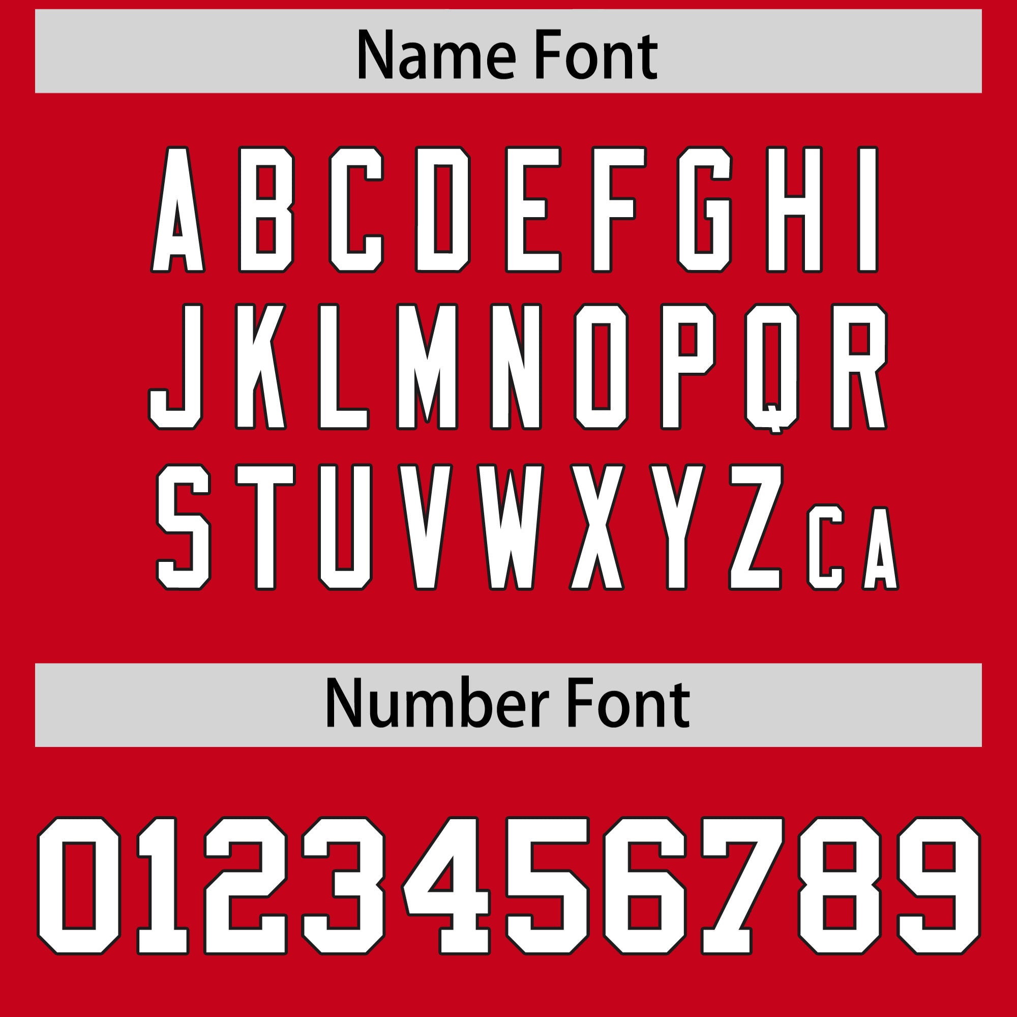 Custom Flag Football Jersey | Red White Color Block For Youth & Men | Add Name, Number & Logo | KXKSHOP