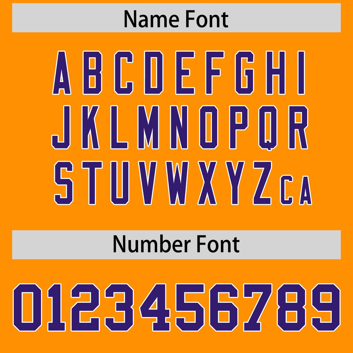 Custom Flag Football Jersey | Gold Orange Purple Color Block For Youth &amp; Men | Add Name, Number &amp; Logo | KXKSHOP