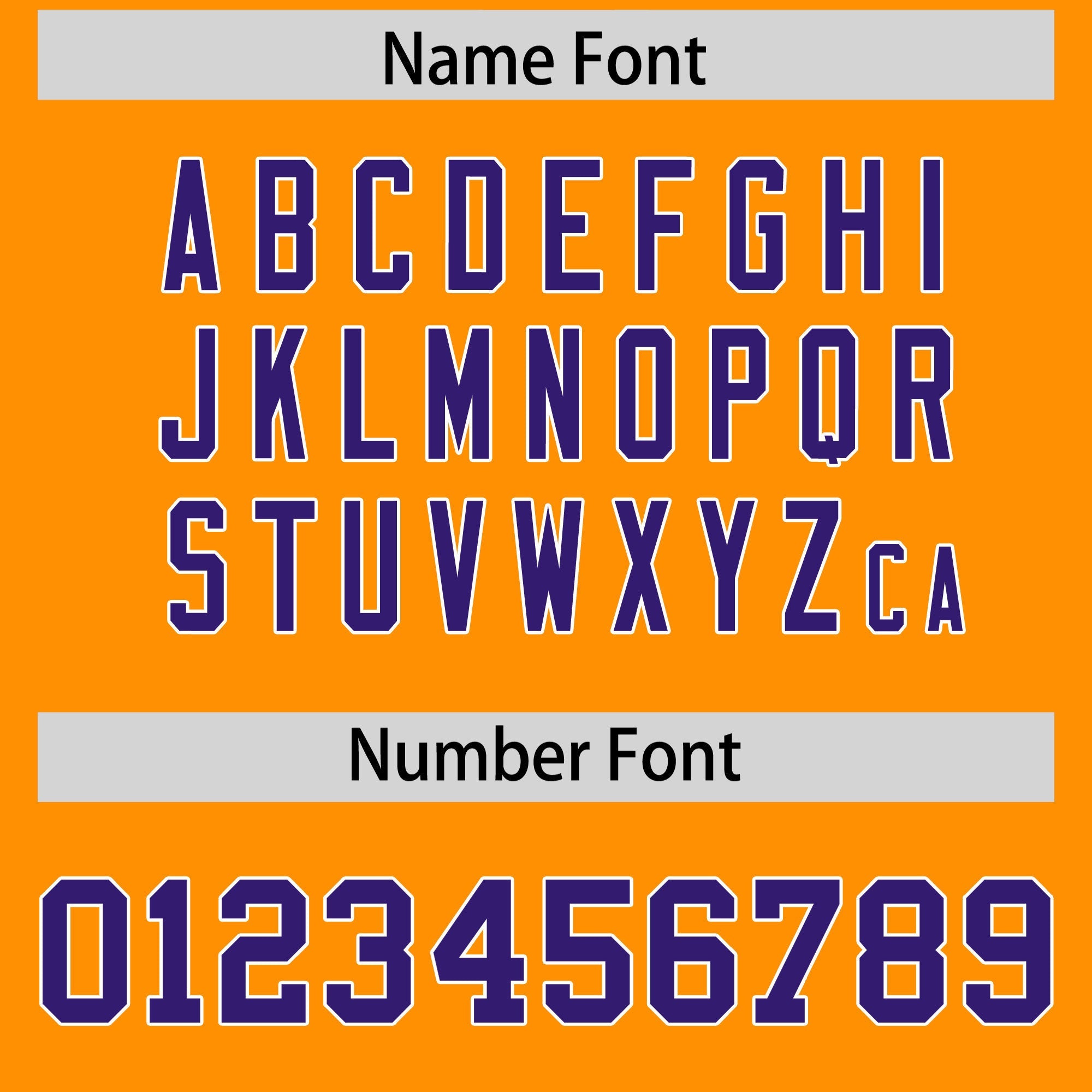 Custom Flag Football Jersey | Gold Orange Purple Color Block For Youth & Men | Add Name, Number & Logo | KXKSHOP