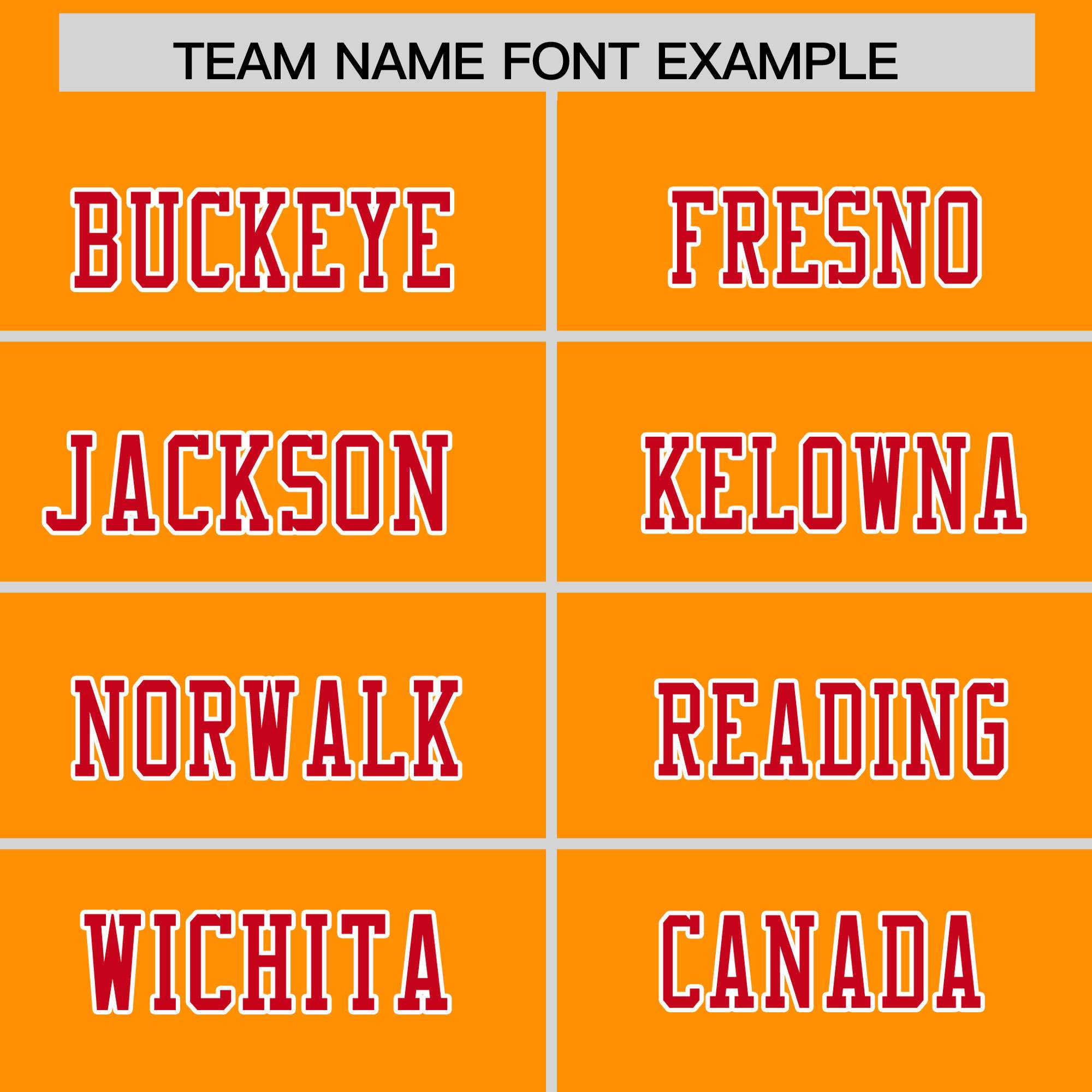 Custom Flag Football Jersey | Gold Orange Red Color Block For Youth & Men | Add Name, Number & Logo | KXKSHOP