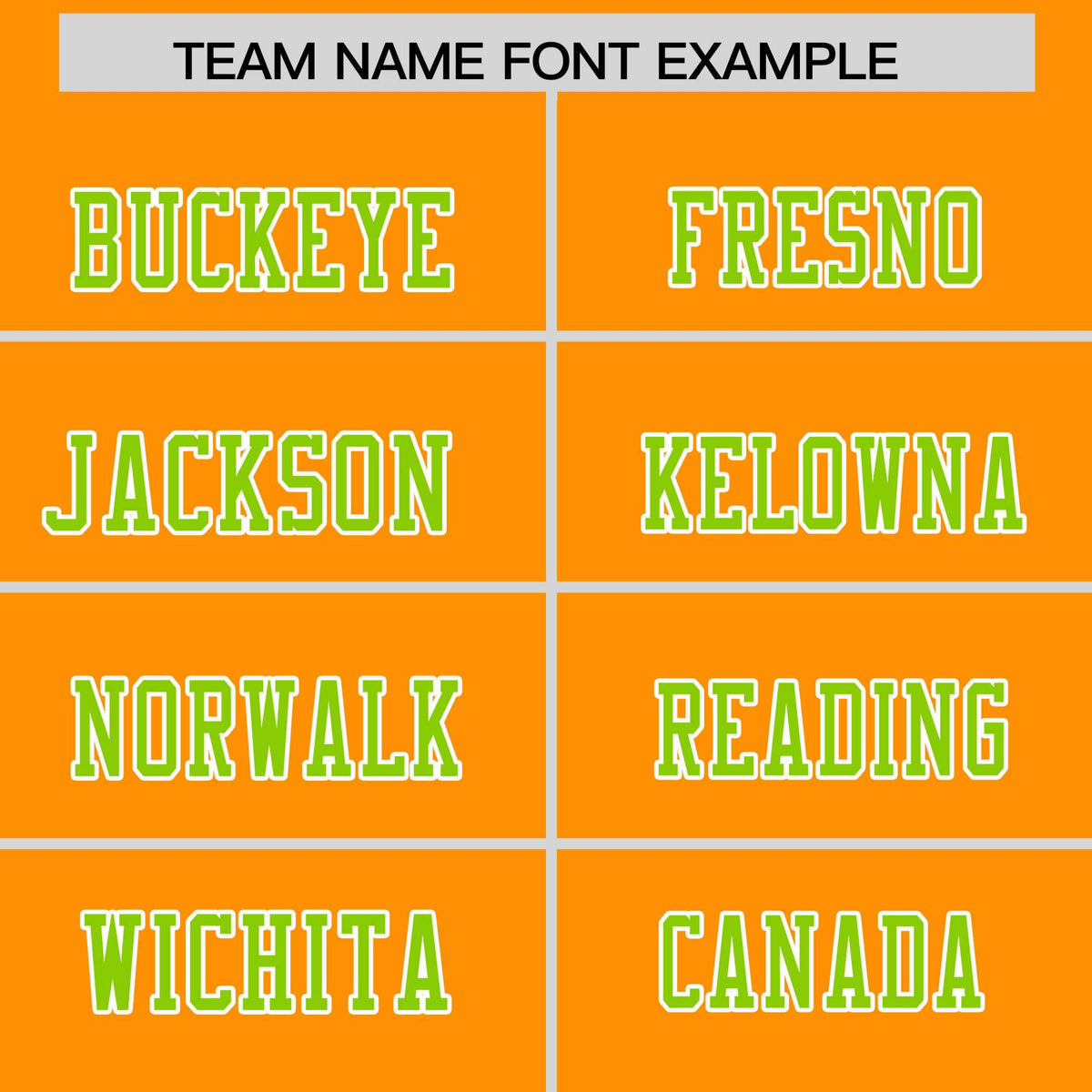 Custom Flag Football Jersey | Gold Orange Neon Green Color Block For Youth &amp; Men | Add Name, Number &amp; Logo | KXKSHOP