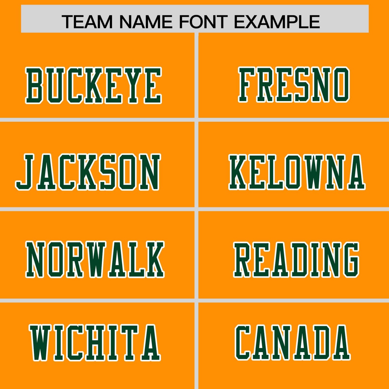 Custom Flag Football Jersey | Gold Orange Green Color Block For Youth & Men | Add Name, Number & Logo | KXKSHOP