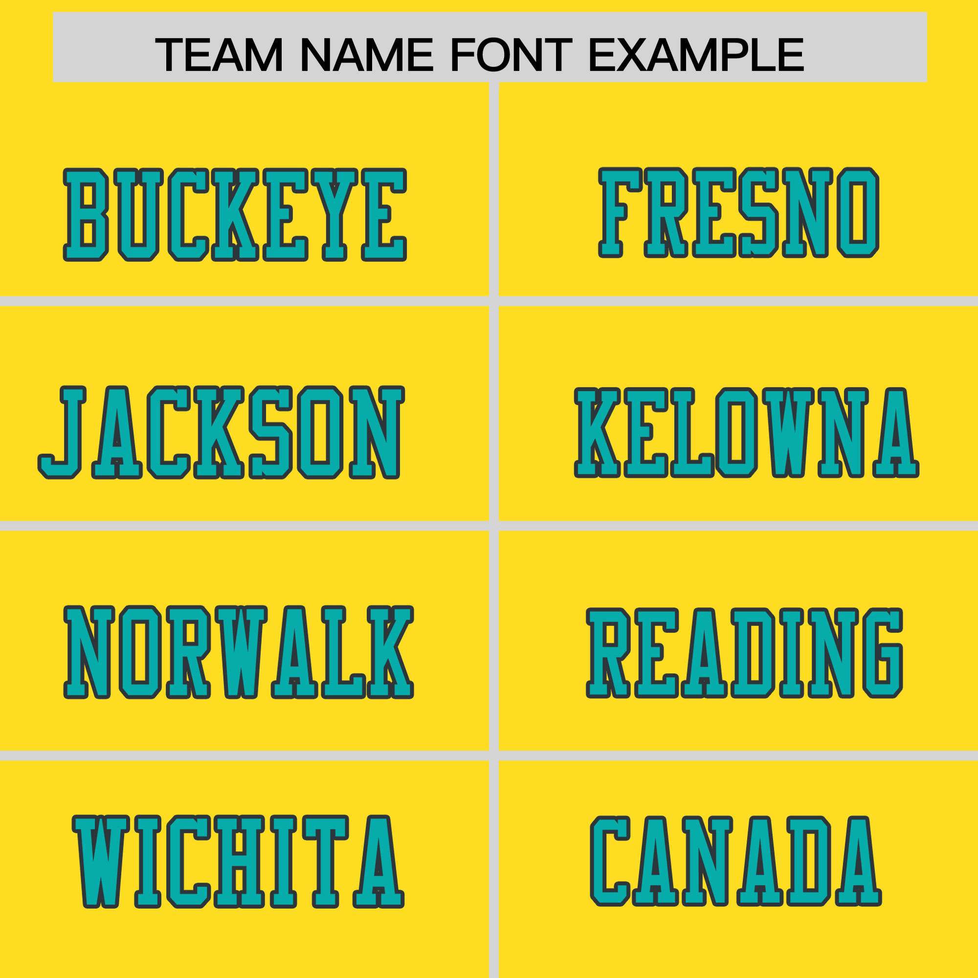 Custom Flag Football Jersey | Gold Aqua Color Block For Youth & Men | Add Name, Number & Logo | KXKSHOP