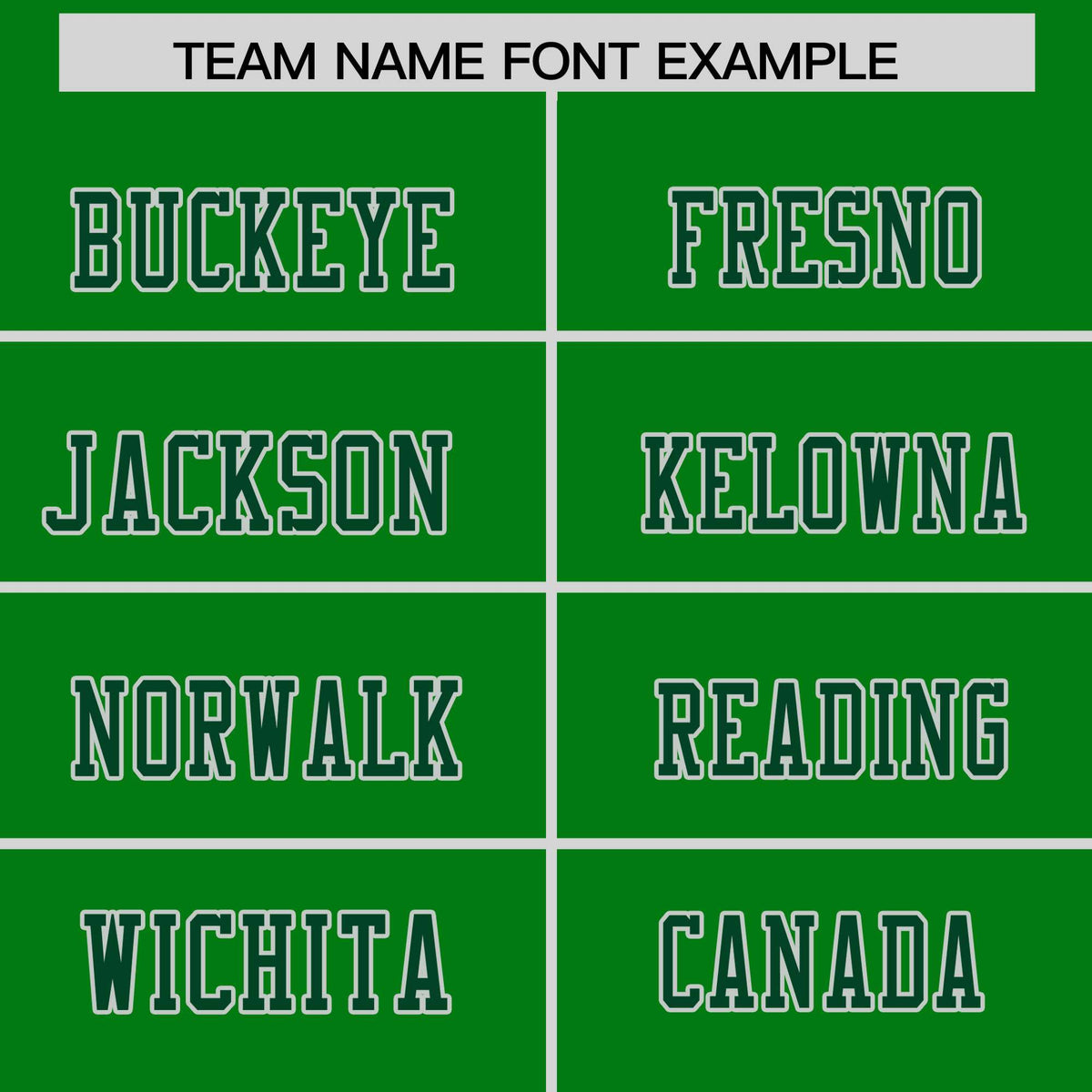 Custom Flag Football Jersey | Kelly Green Green Color Block For Youth &amp; Men | Add Name, Number &amp; Logo | KXKSHOP