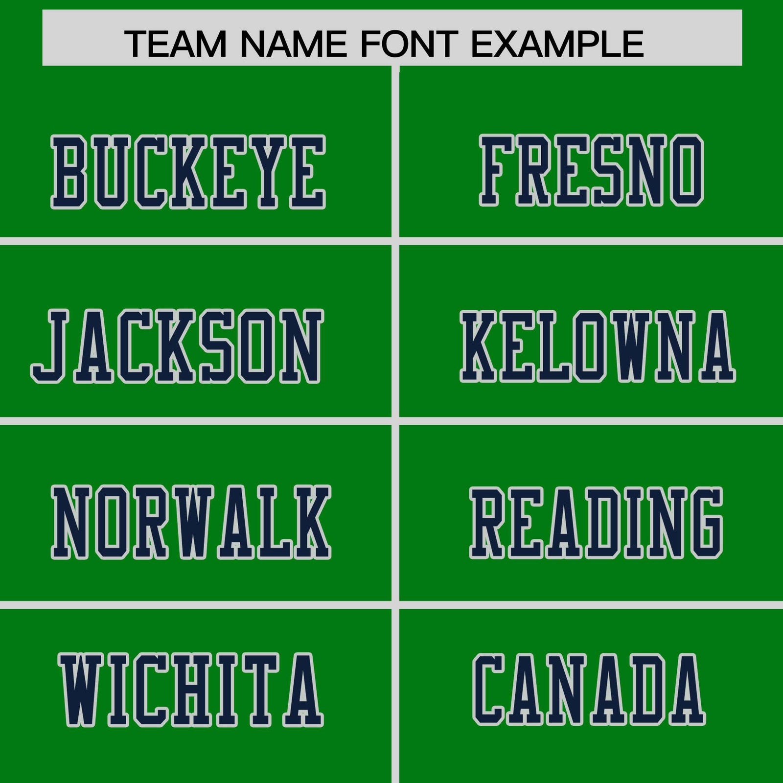 Custom Flag Football Jersey | Kelly Green Navy Color Block For Youth & Men | Add Name, Number & Logo | KXKSHOP