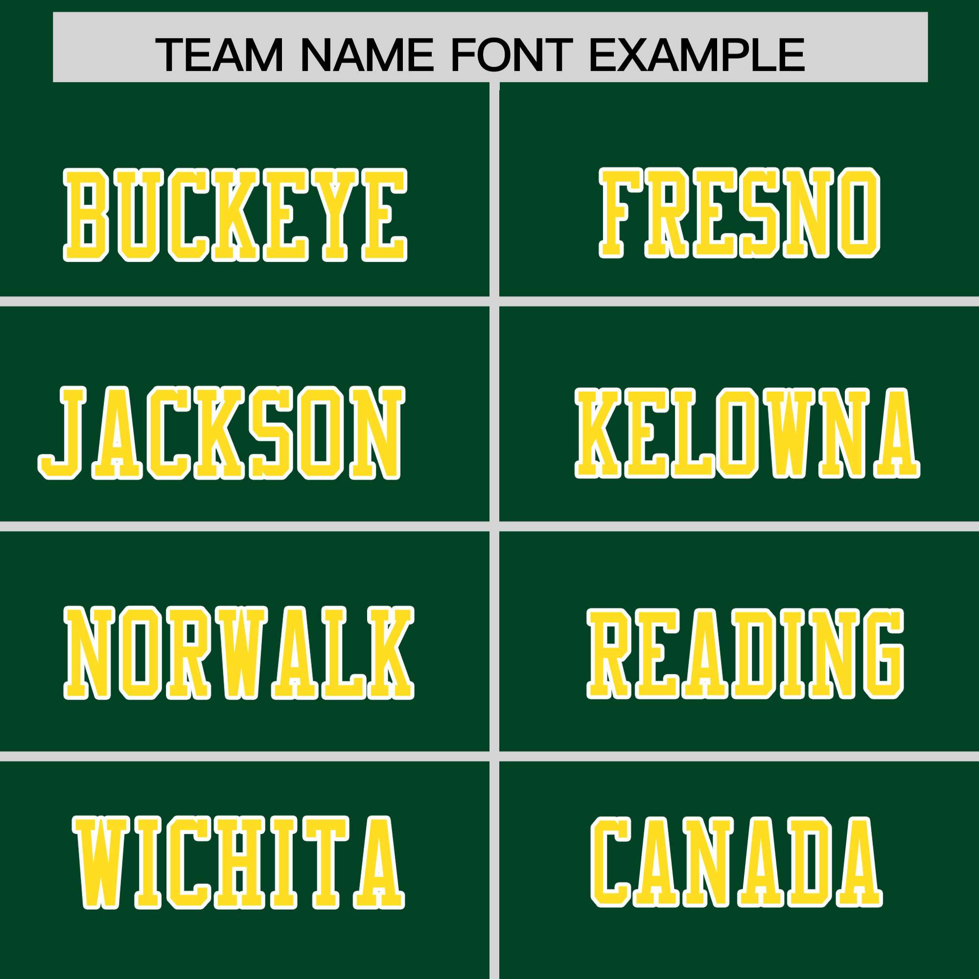 Custom Flag Football Jersey | Green Gold Color Block For Youth & Men | Add Name, Number & Logo | KXKSHOP
