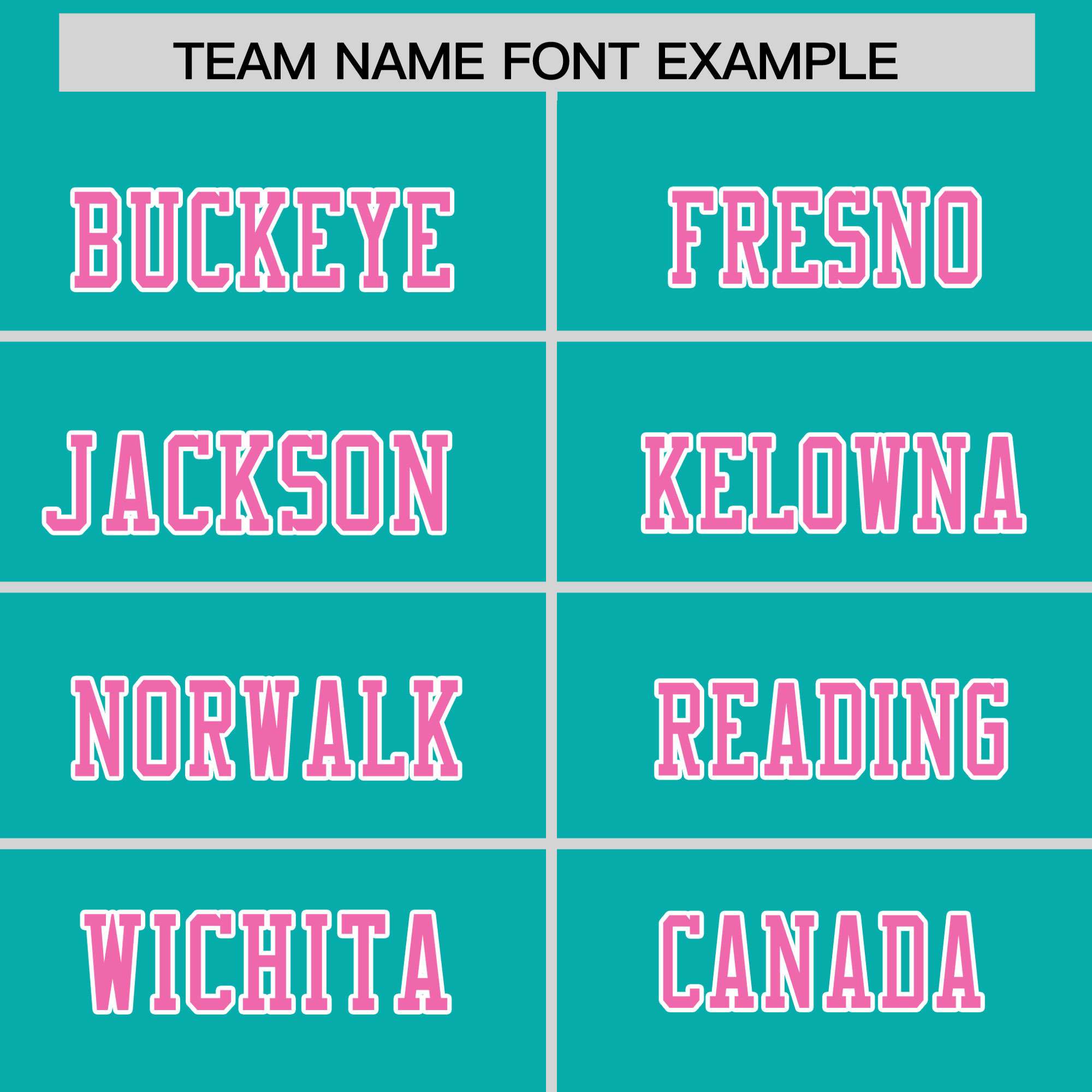Custom Flag Football Jersey | Aqua Pink Color Block For Youth & Men | Add Name, Number & Logo | KXKSHOP