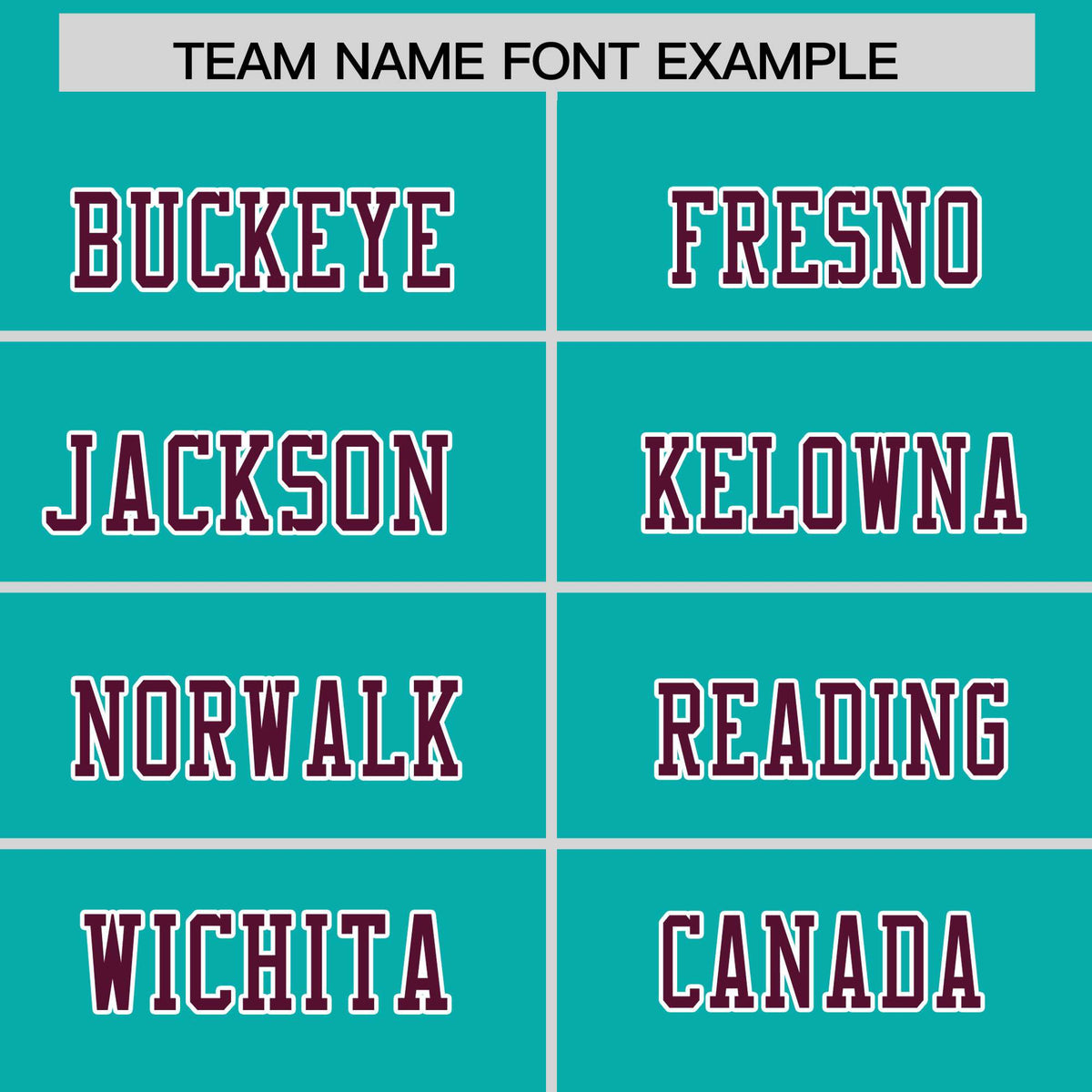 Custom Flag Football Jersey | Aqua Crimson Color Block For Youth &amp; Men | Add Name, Number &amp; Logo | KXKSHOP