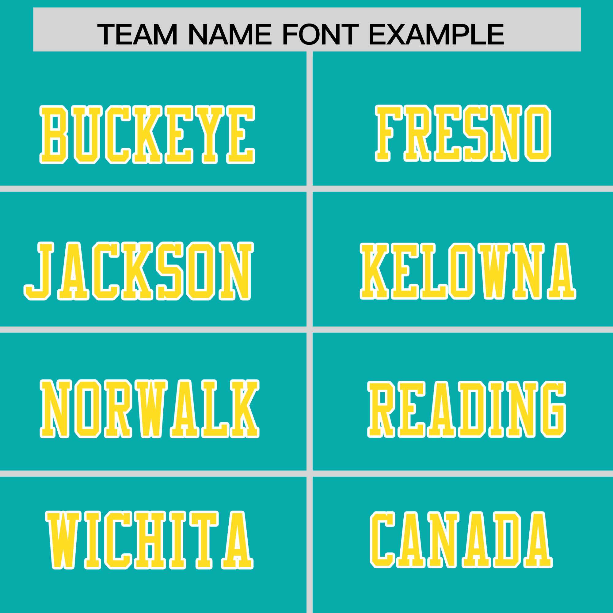 Custom Flag Football Jersey | Aqua Gold Color Block For Youth & Men | Add Name, Number & Logo | KXKSHOP