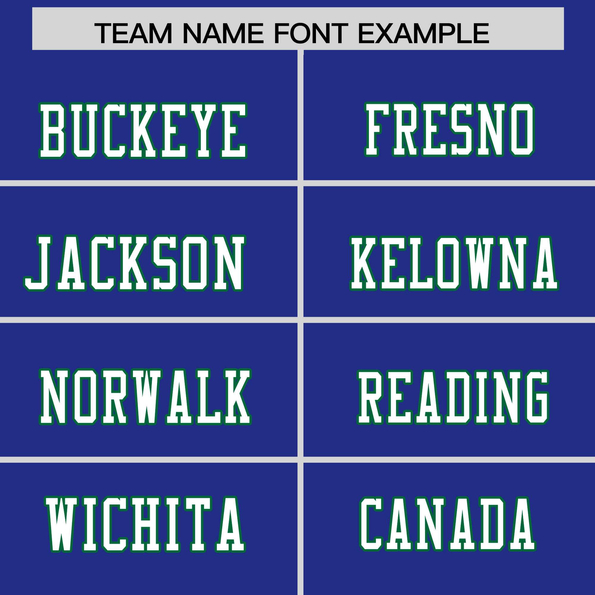 Custom Flag Football Jersey | Royal Kelly Green Color Block For Youth & Men | Add Name, Number & Logo | KXKSHOP